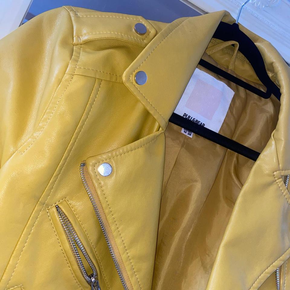 Pull and bear yellow on sale jacket