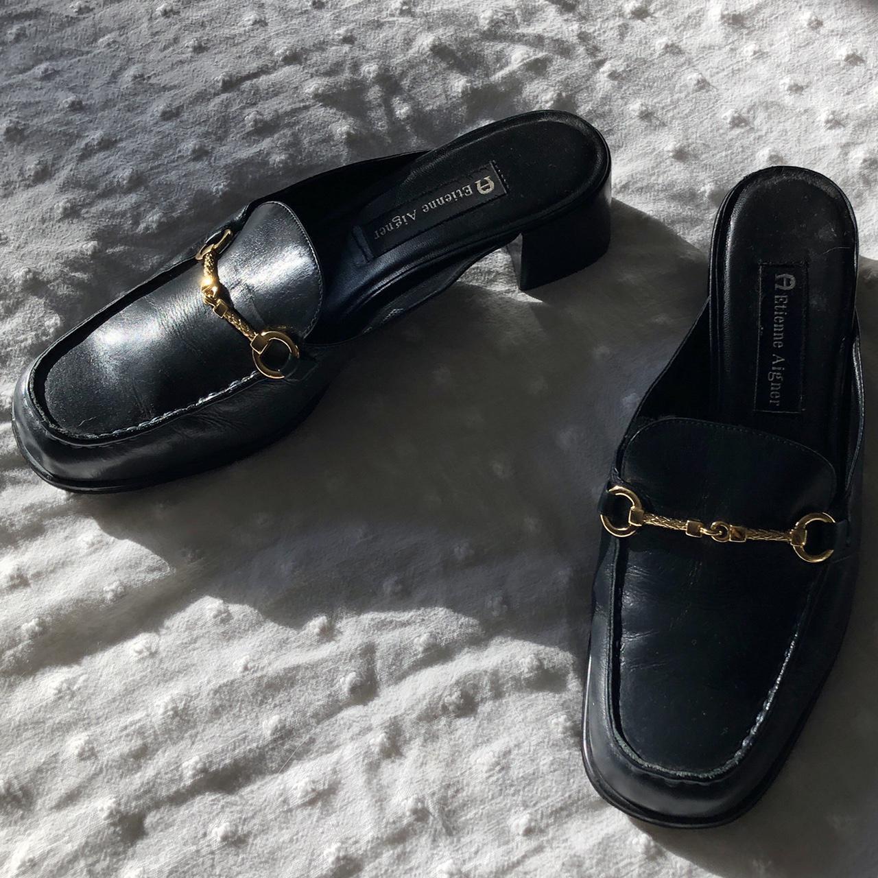 Aigner Women's Blue and Navy Slides