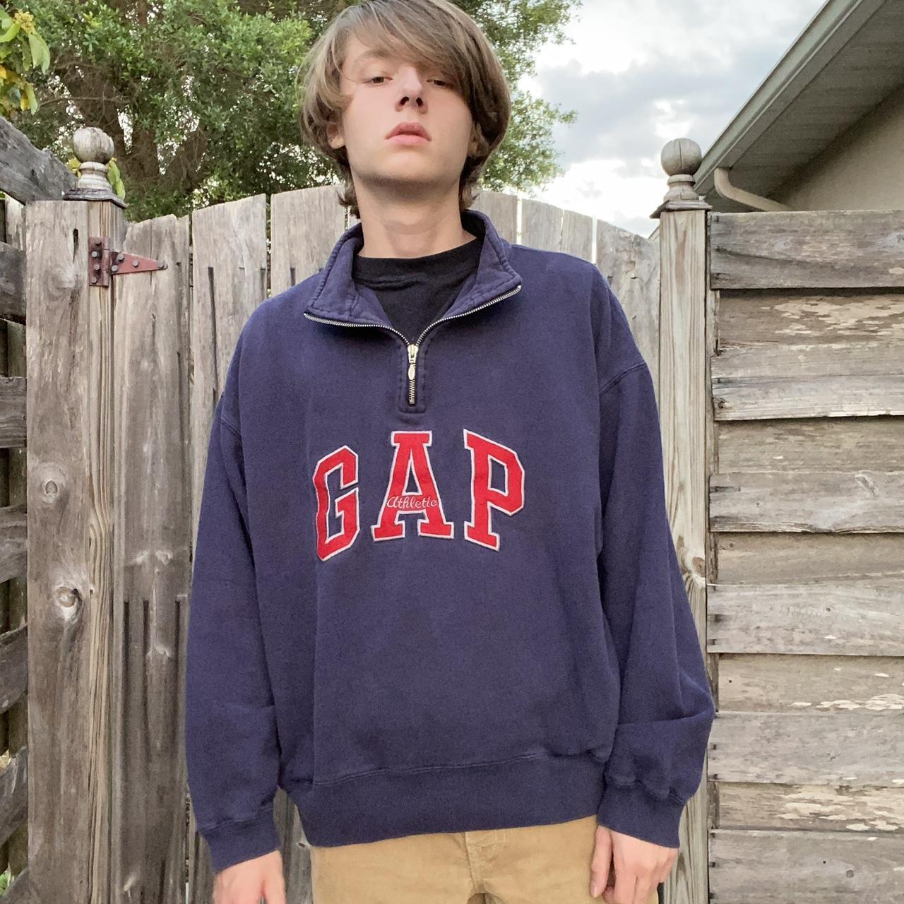 quarter zip sweatshirt vintage