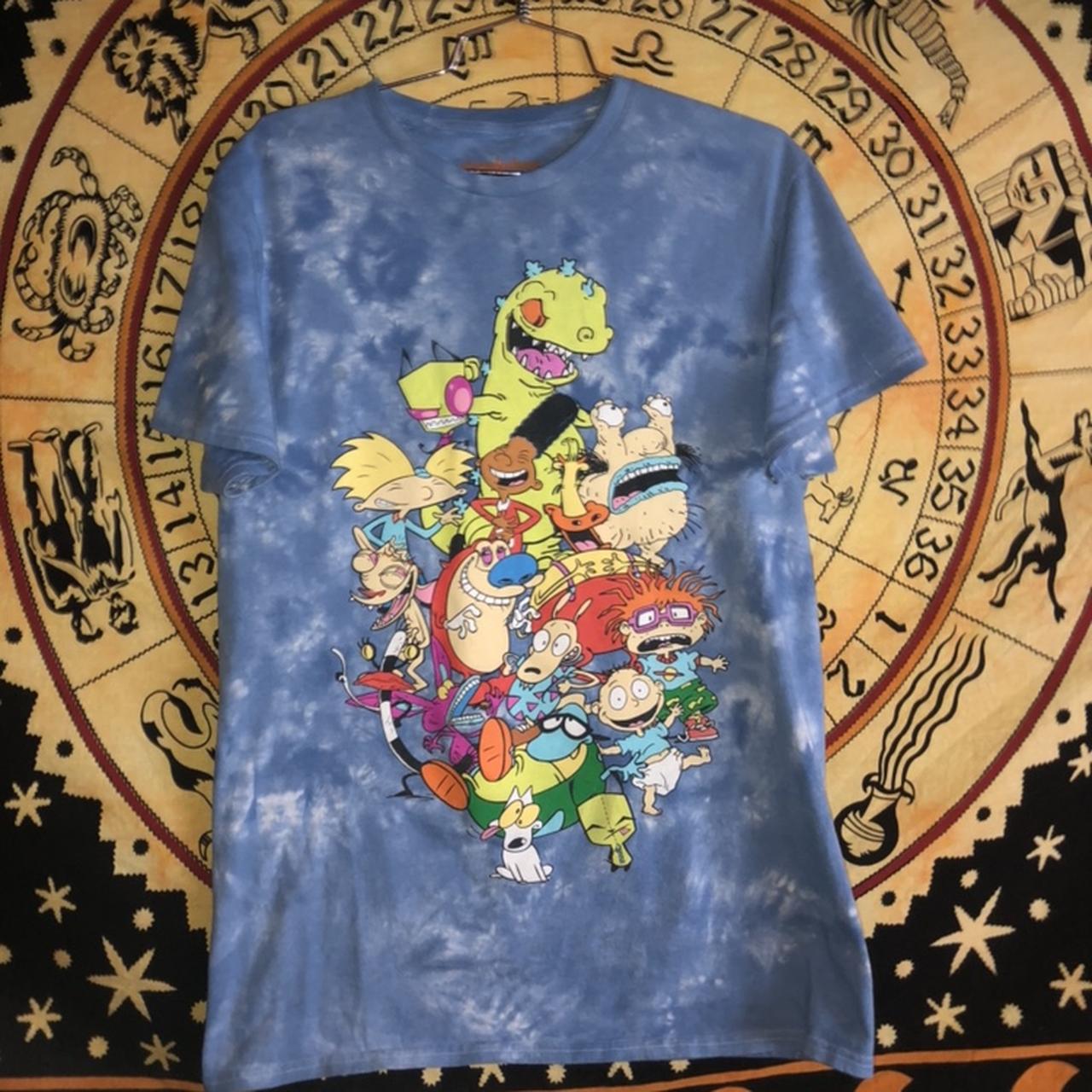 tie dye nickelodeon shirt