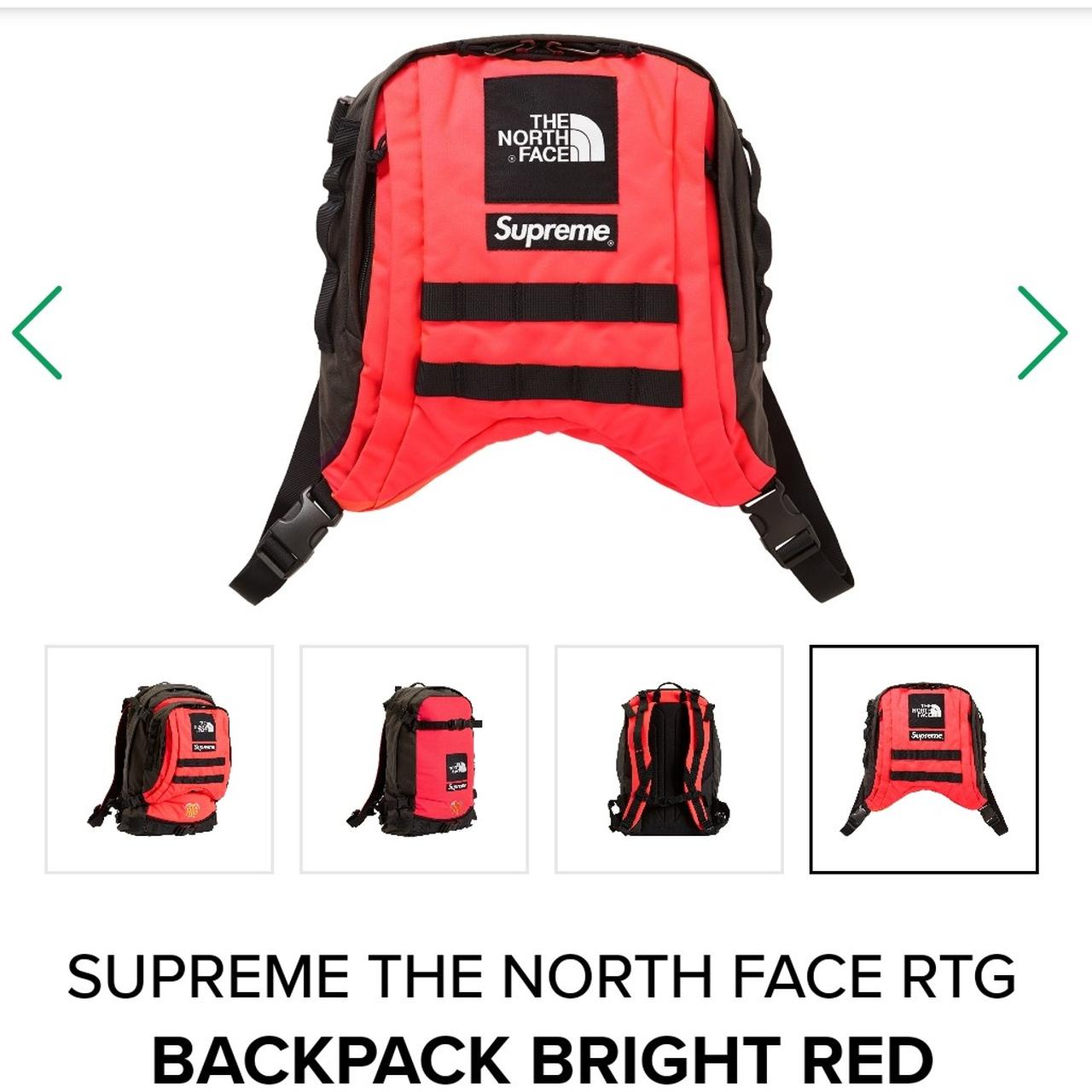 Supreme x The North Face RTG, Backpack Bright Red...