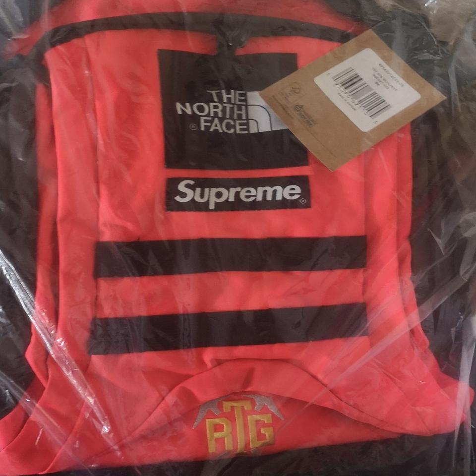 Supreme x The North Face RTG Backpack Bright Red... - Depop