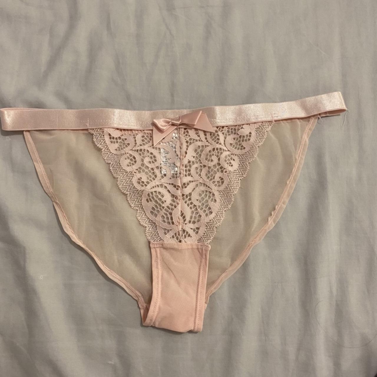 Maven Pink Lace Underwear Size S Haven’t been worn... Depop