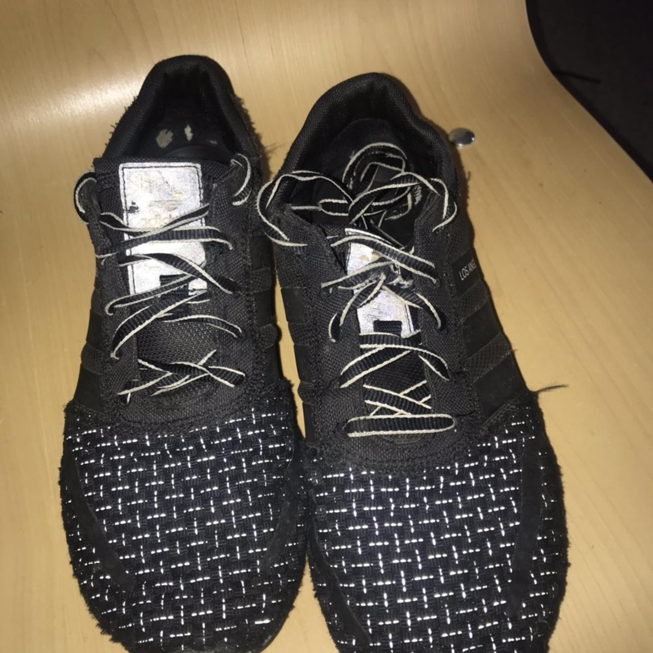 Adidas Los Angeles reflective trainers Condition . Depop