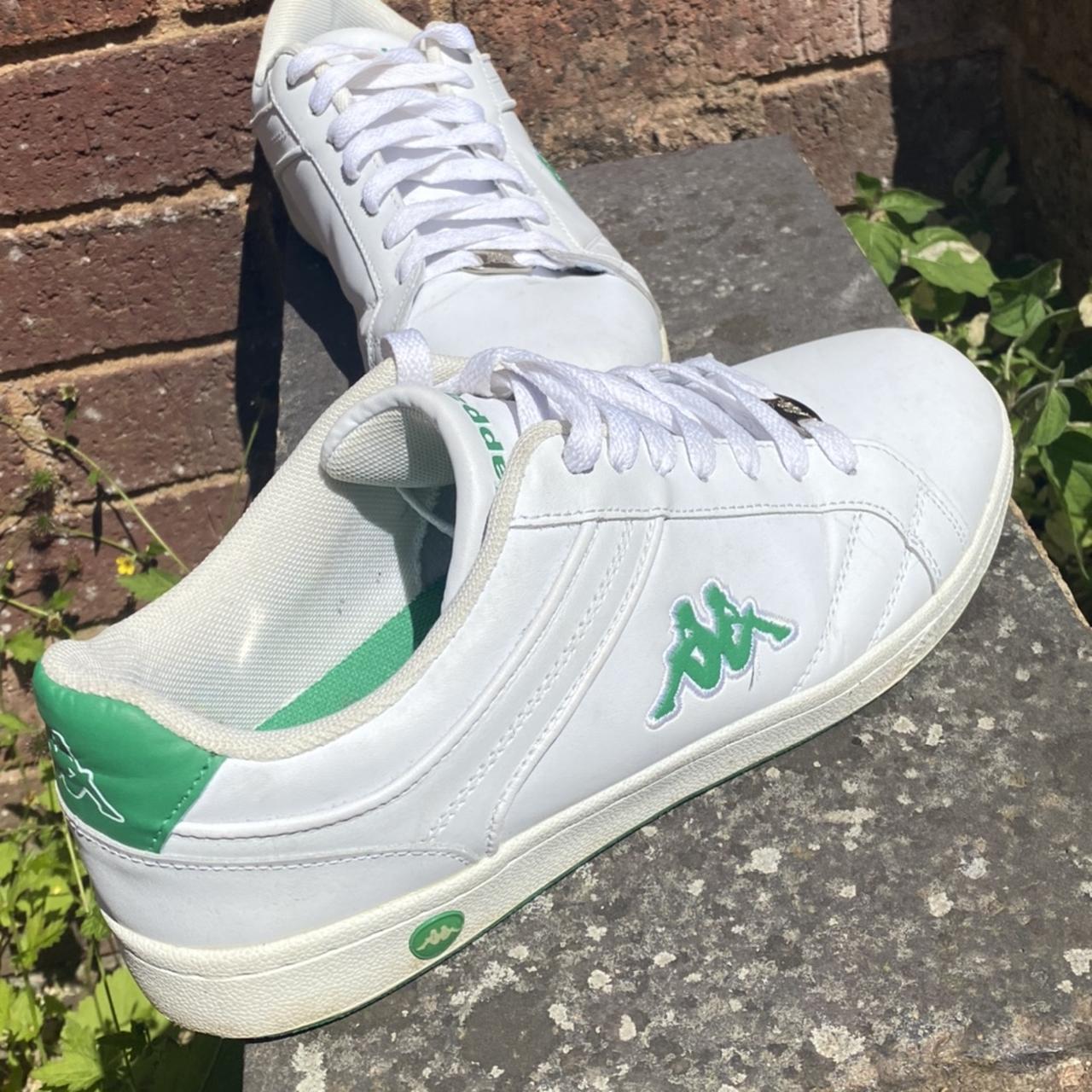 Vintage Kappa Green Size EU... Shoes Depop 🎾 - 9, Tennis UK 