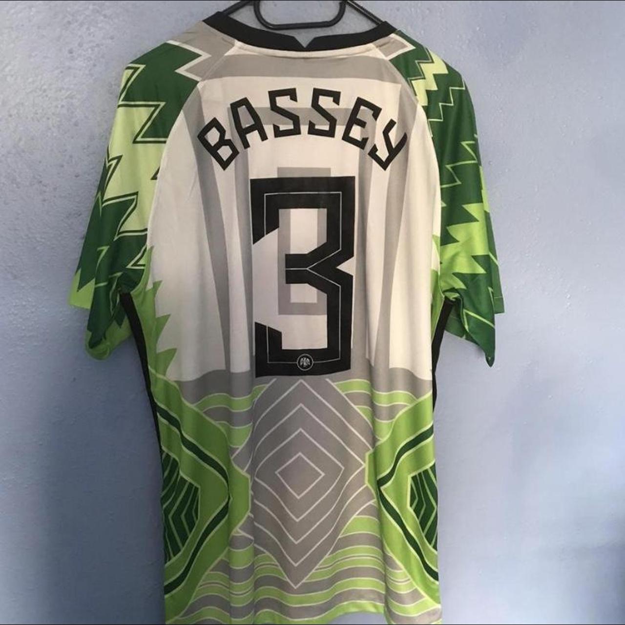 Nigeria 2022 Home kit Number 3 Bassey BNWT, size... - Depop