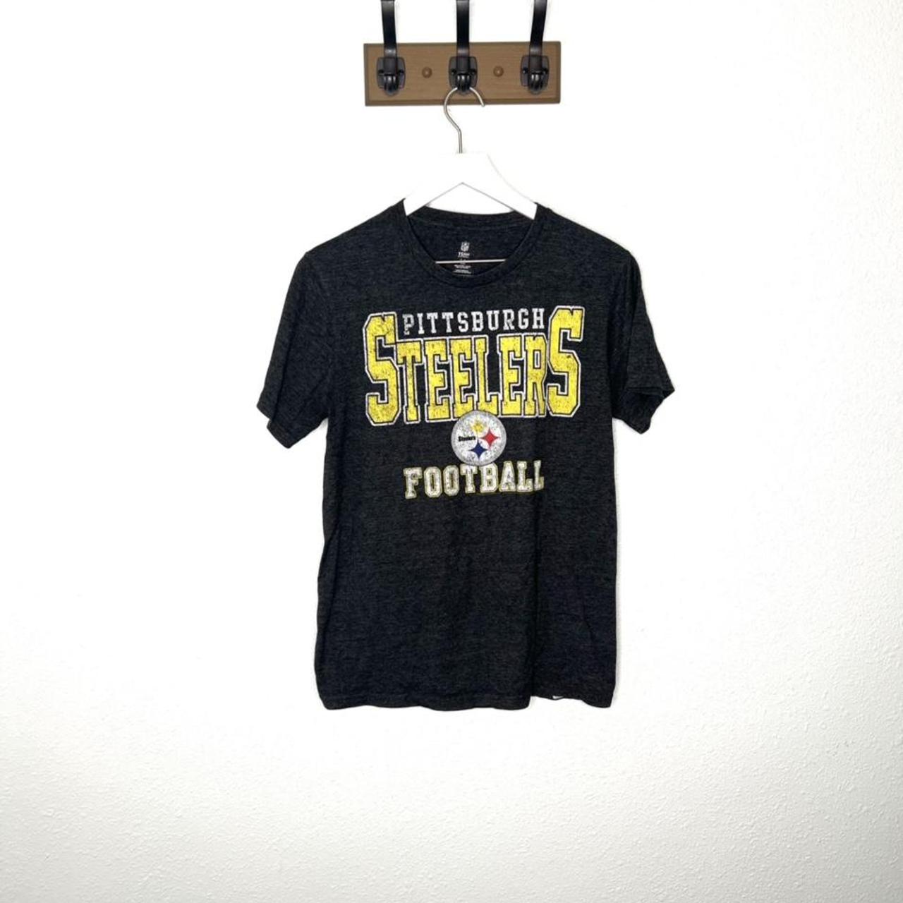 NFL Team Apparel Pittsburg Steelers T Shirt Size - Depop