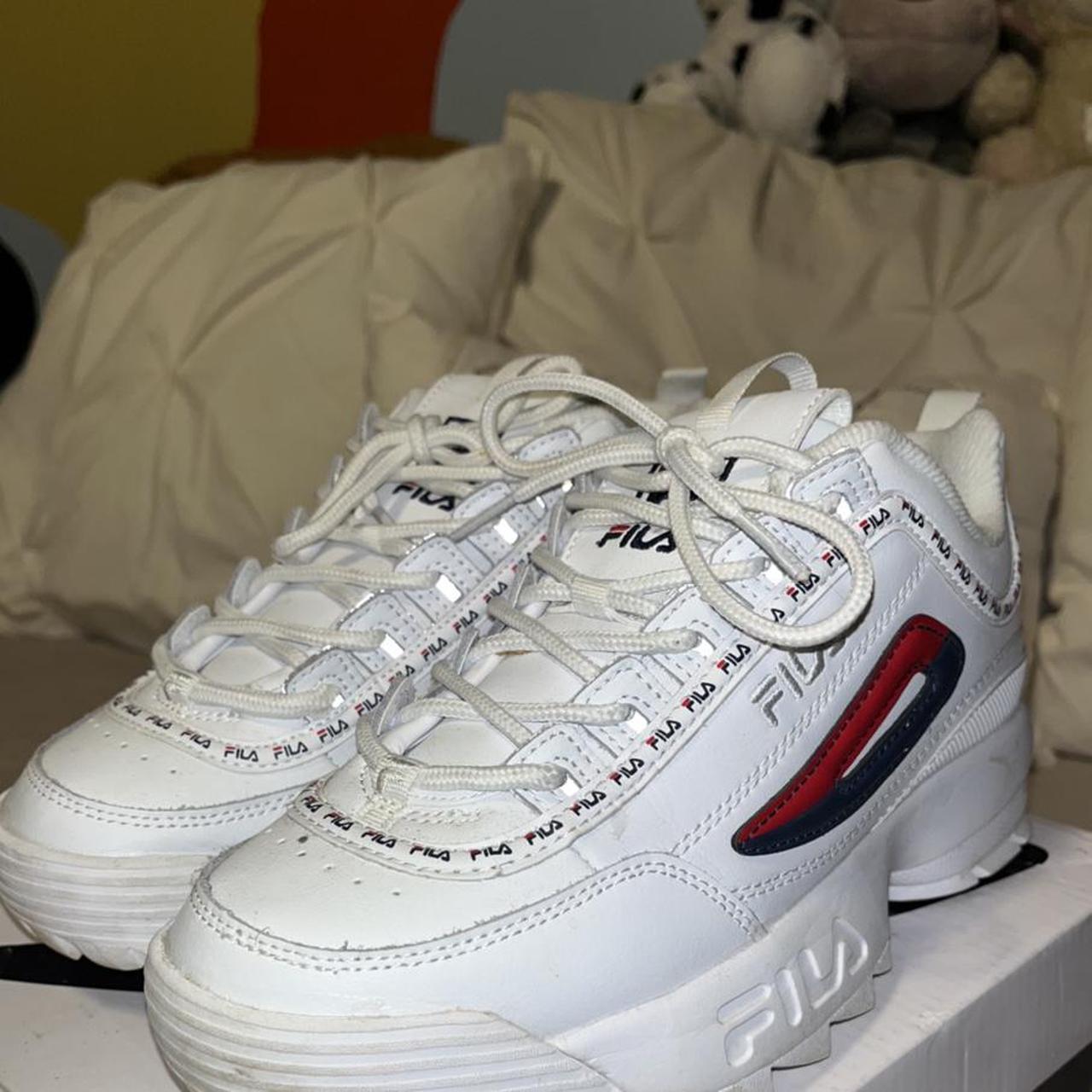 FILA Disruptor II chunky platforms. Barely worn. Few... Depop