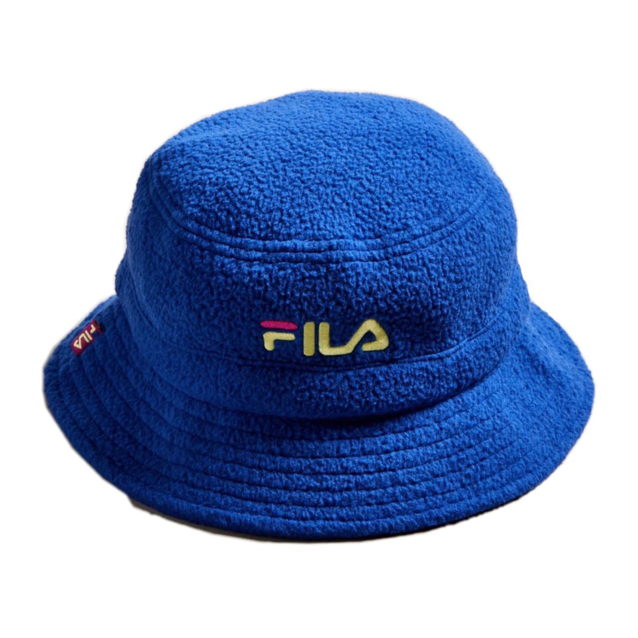 FILA Expedition Sherpa Bucket Hat dark blue fila. Depop