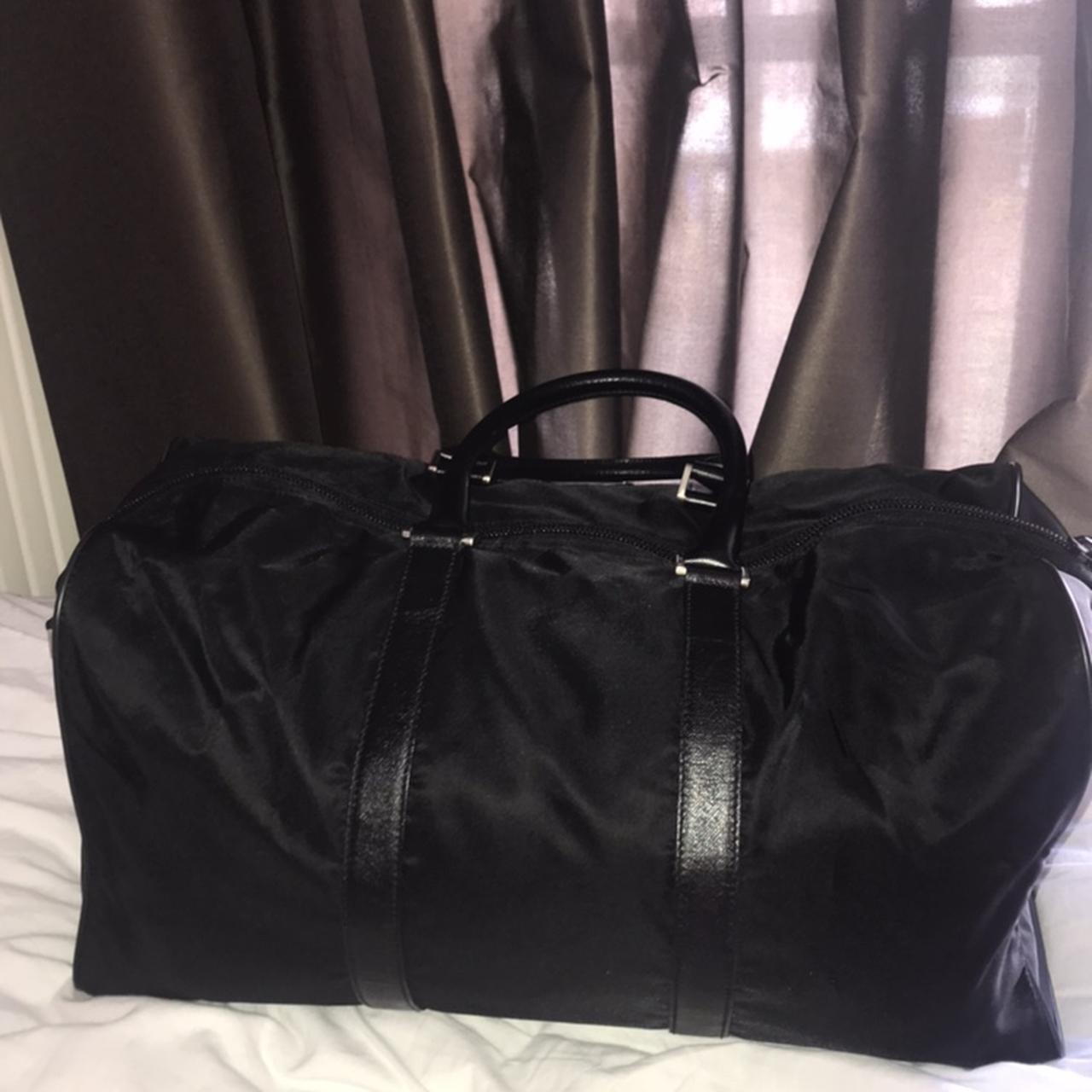 Prada duffle bag - nylon (Large) COLOUR: - Depop