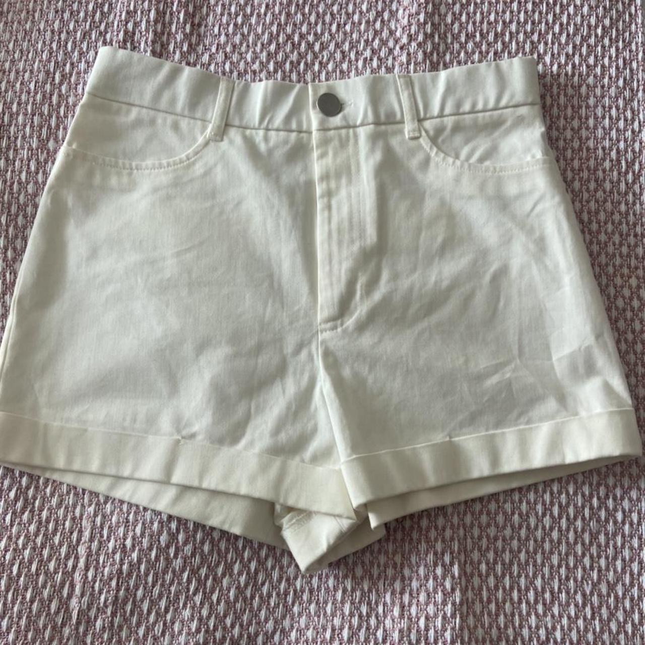 Zara white shorts - Size M - BNWT - Cutest Zara... - Depop