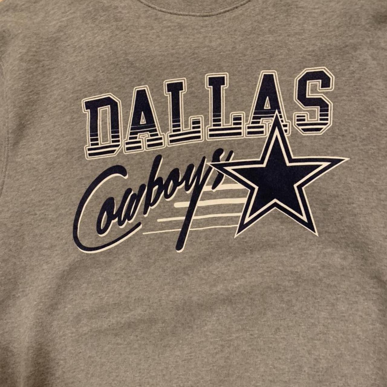 Mitchell & ness Dallas cowboys crewneck🤍 Size:... - Depop