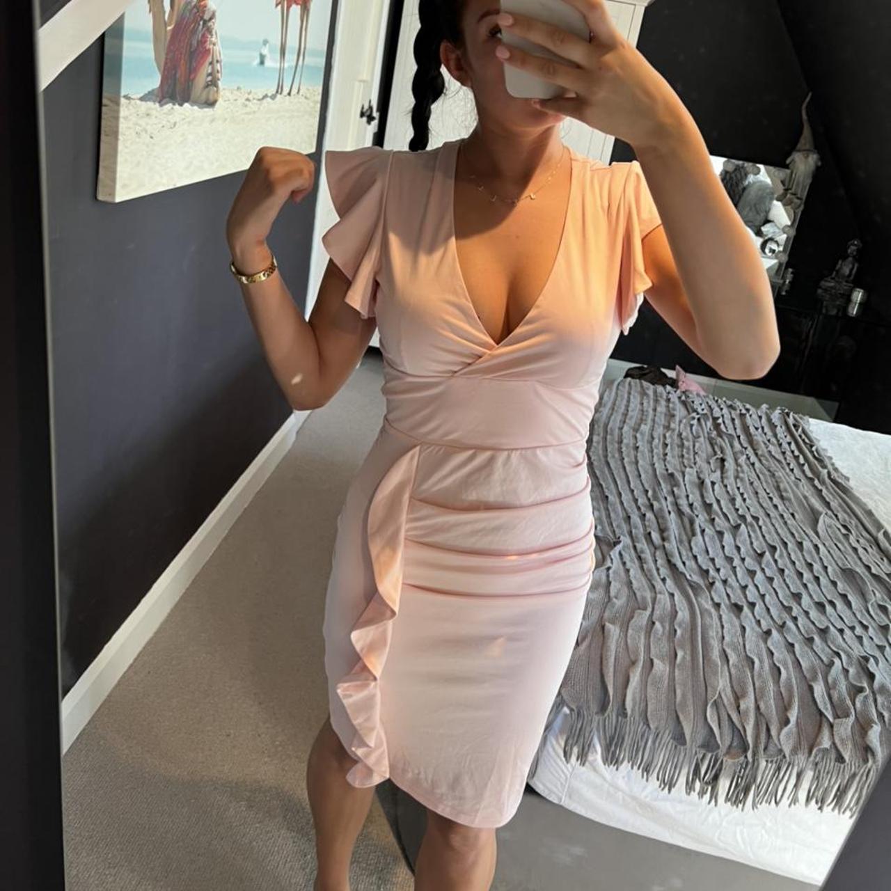 Baby pink Chic me dress. Would fit a size