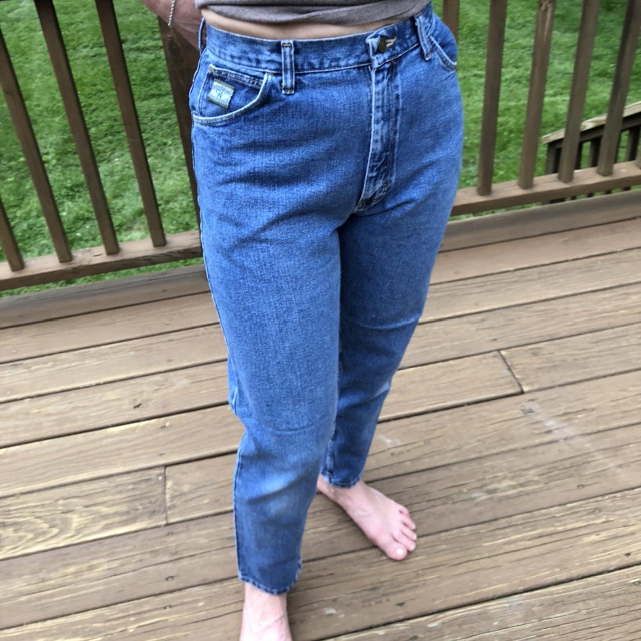 Vintage Wrangler Mom Jeans High Waisted Medium Depop