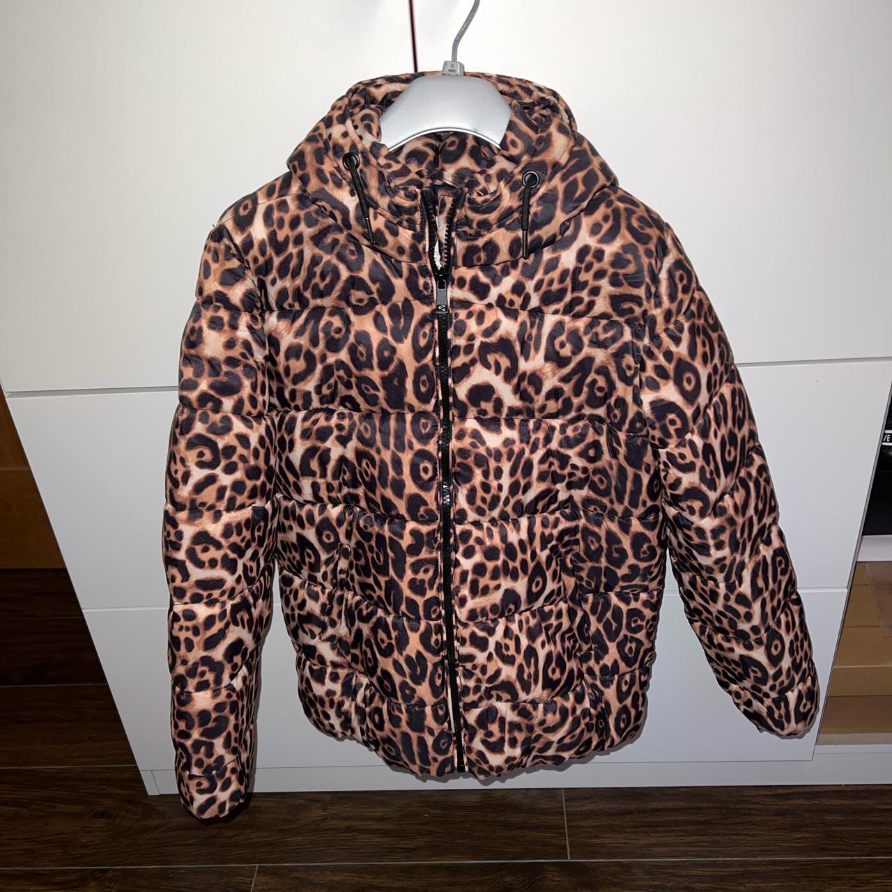 matalan animal print coat