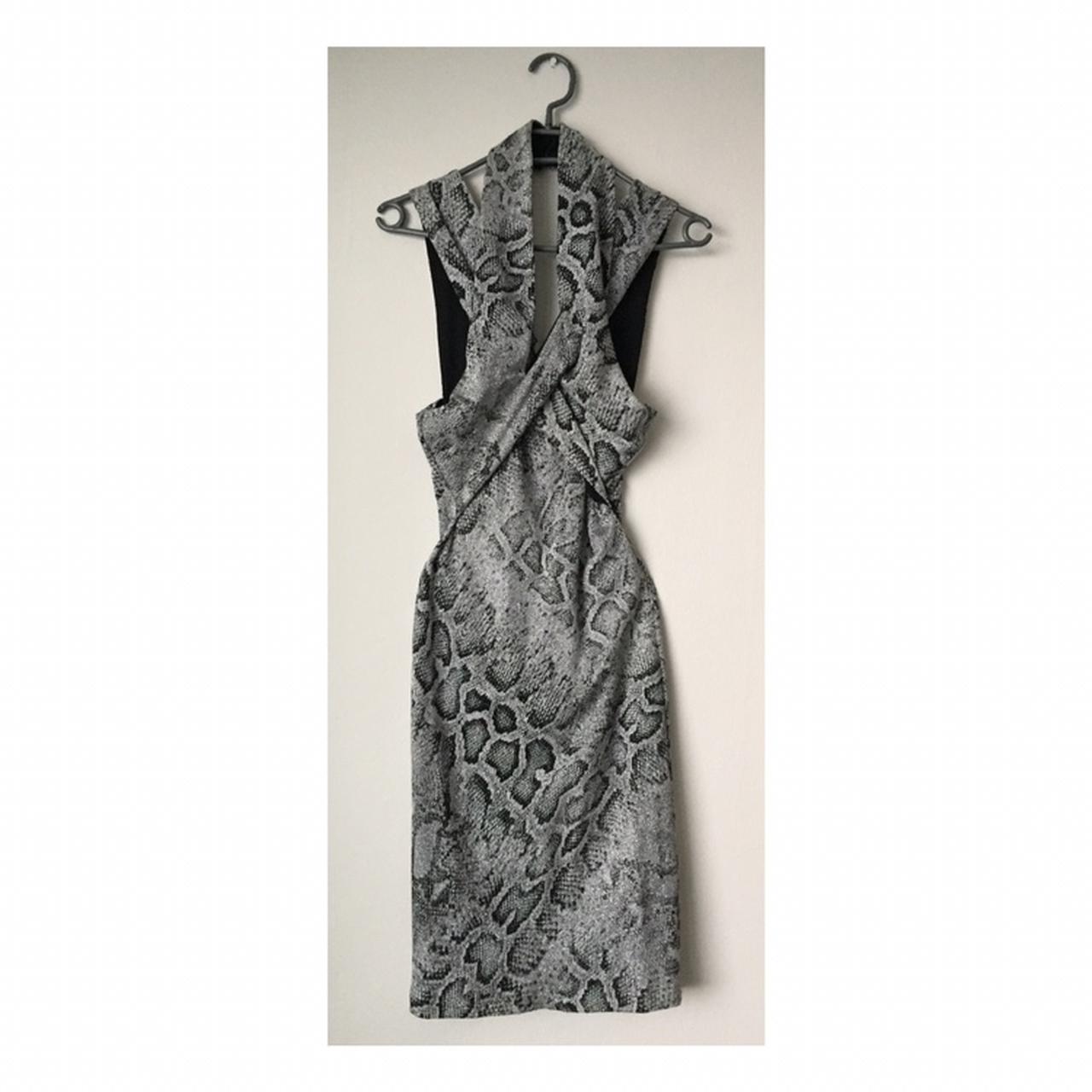 Guess snake hot sale print dress