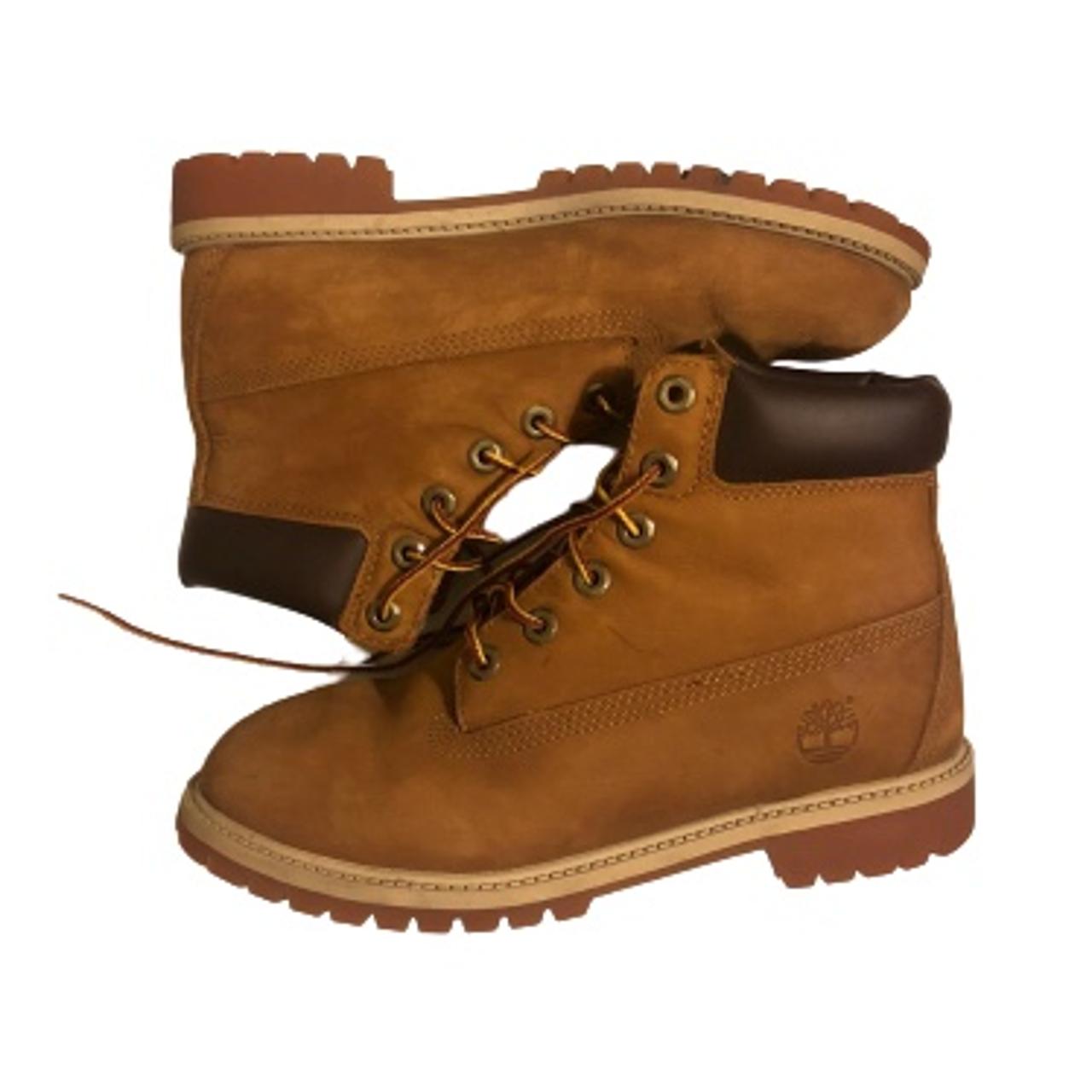 Timberland Men's Tan Boots Depop