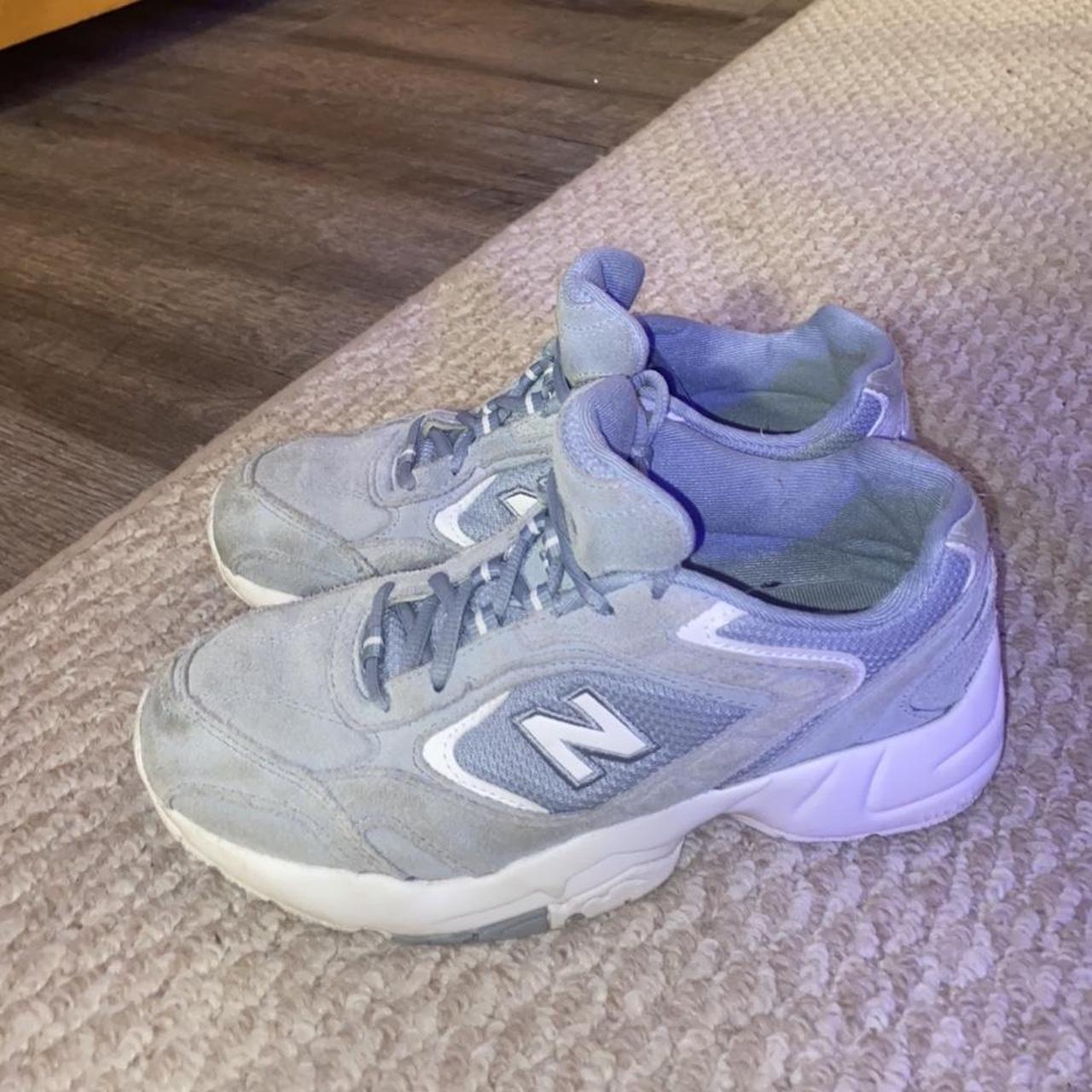 New Balance 452 These are baby blue soft suede