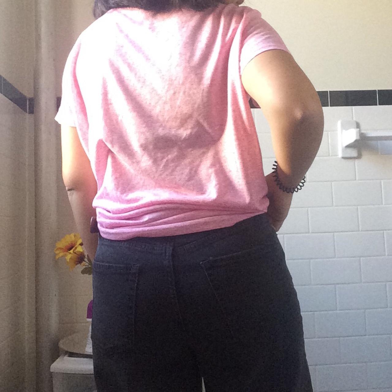 Pink divided/h+m brand t shirt This slightly see... Depop