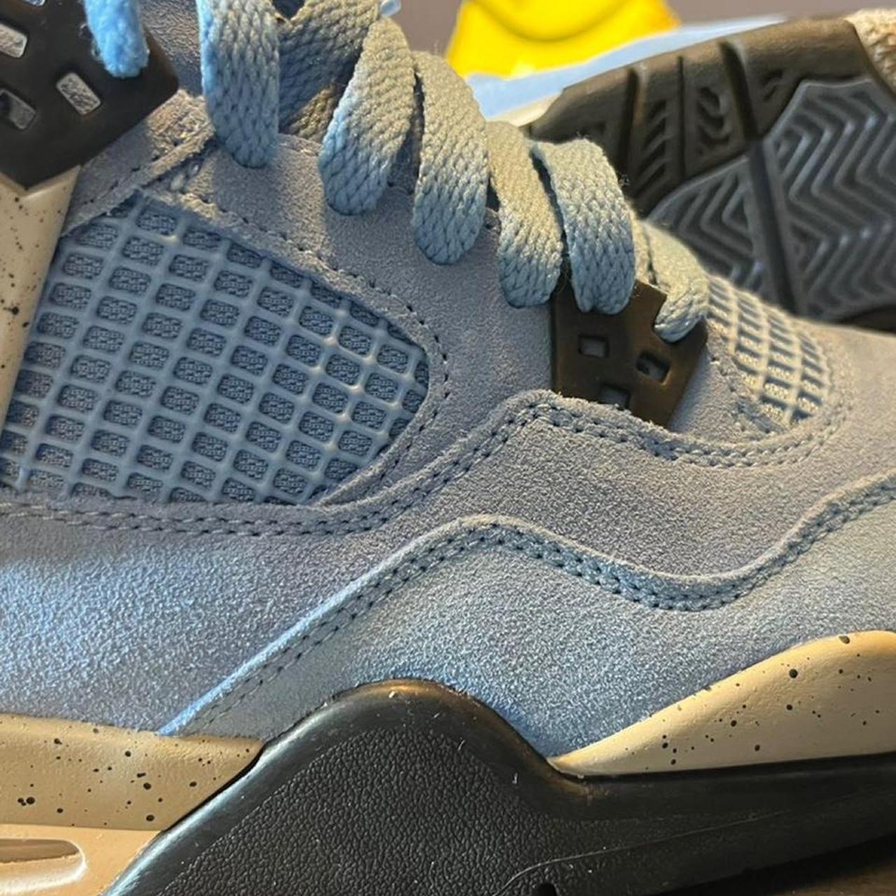 kith jordan 4 university blue