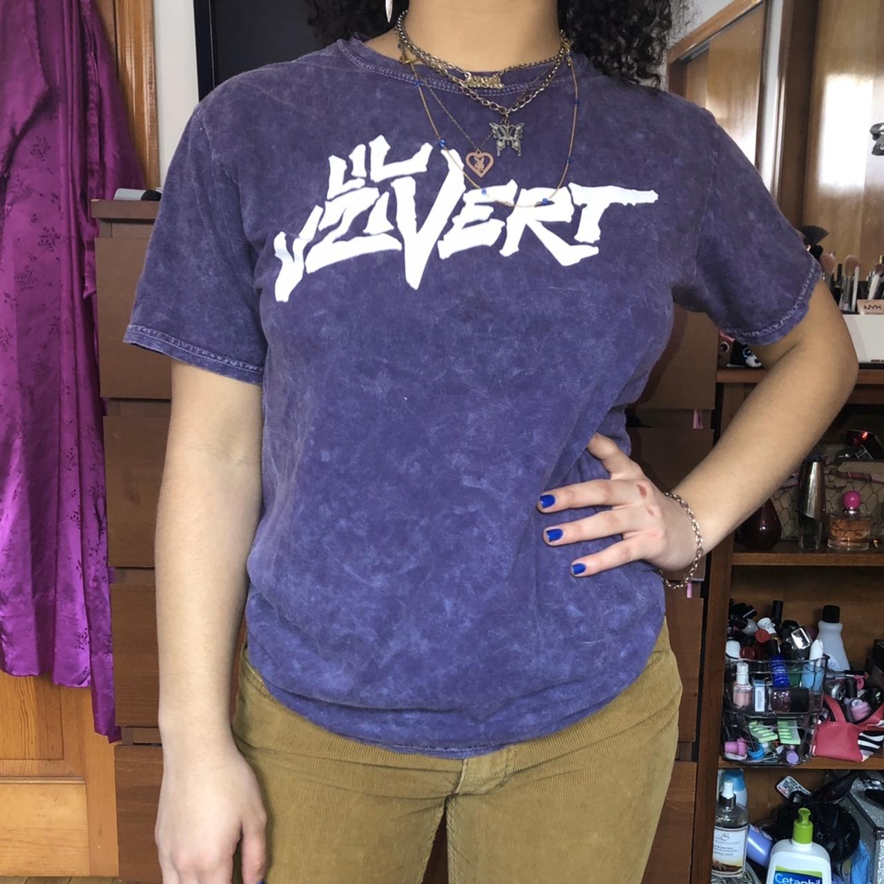lil uzi purple shirt