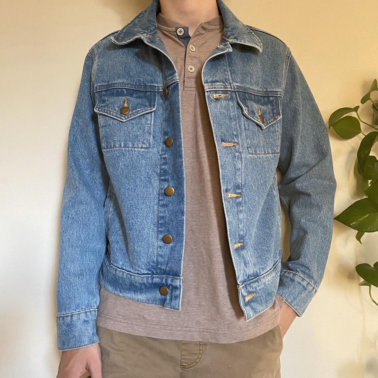 American apparel deals denim jacket