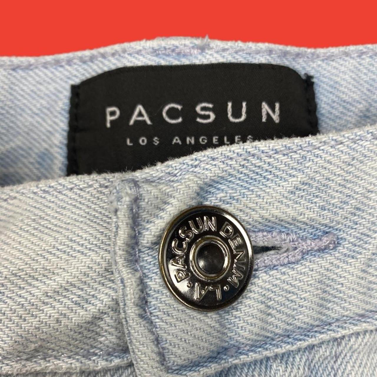 Pacsun Denim Shorts - Men’s 32 - pre-worn, left belt... - Depop