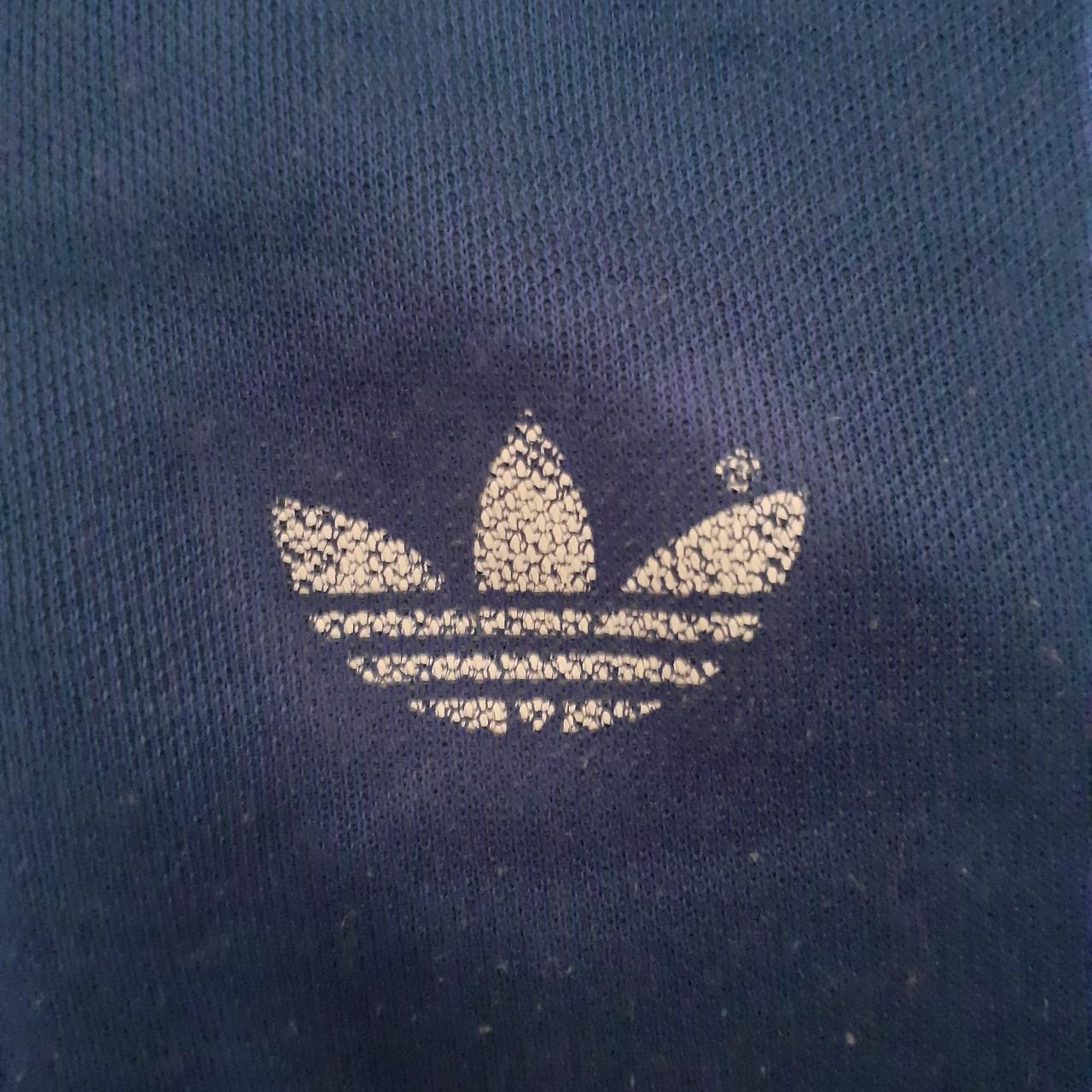 adidas blue long sleeve shirt