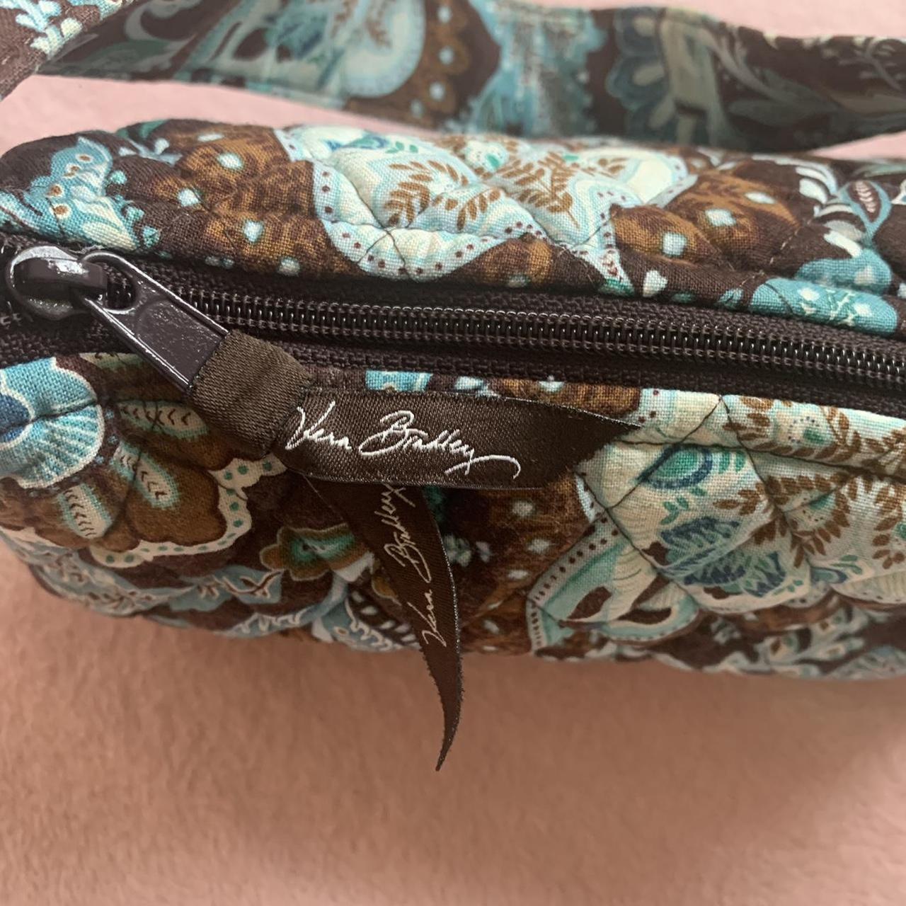 Vera Bradley Women's Blue and Brown Bag | Depop