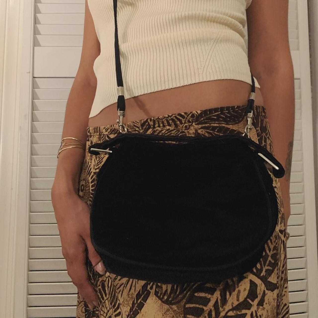 Women's Black and Silver Bag | Depop