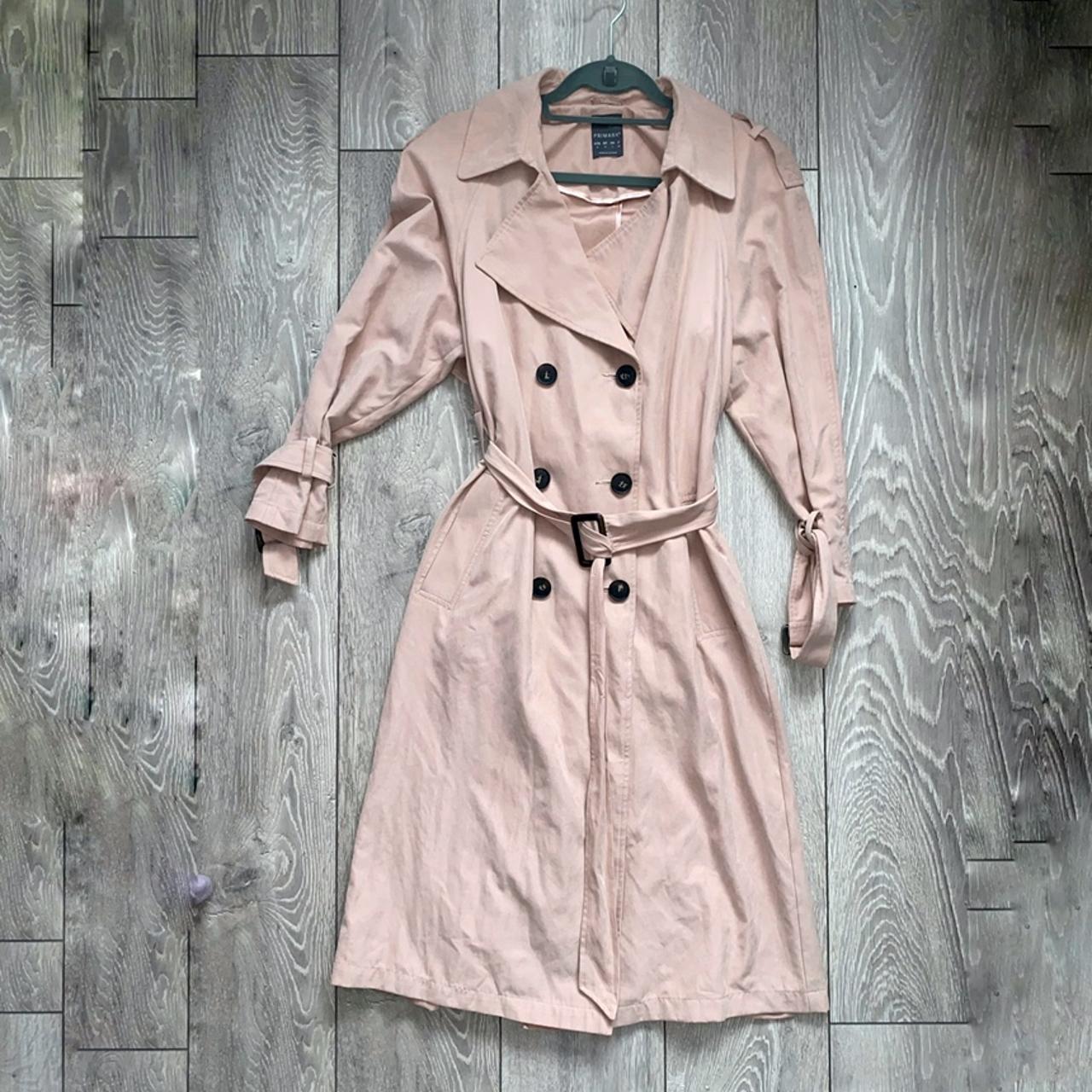 Primark Women's Pink Coat Depop