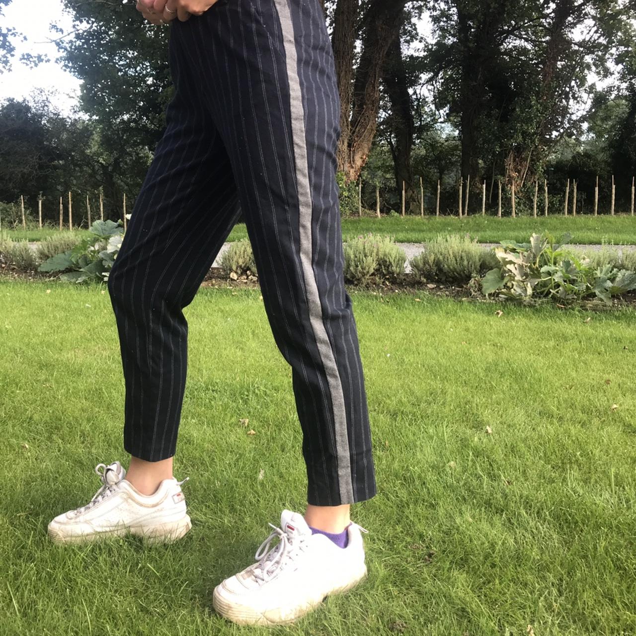 Striped pants hot sale mens zara