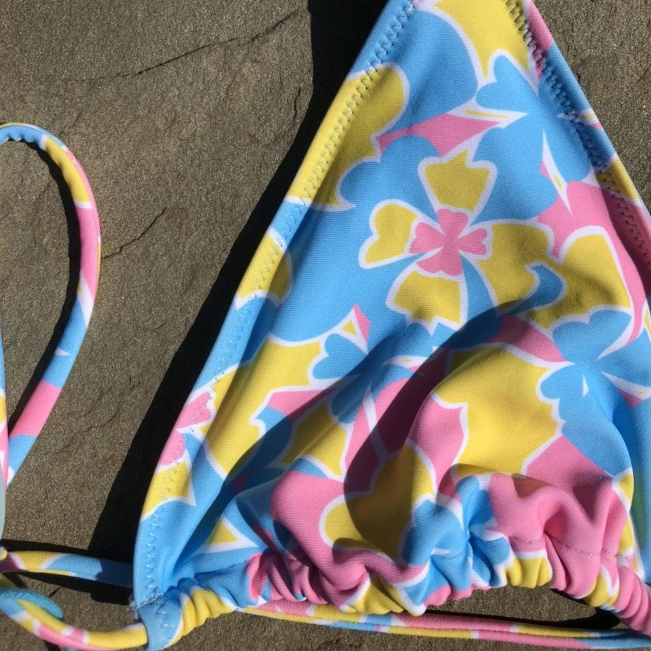 Brand new Blackbough swimwear triangle bikini top.... Depop