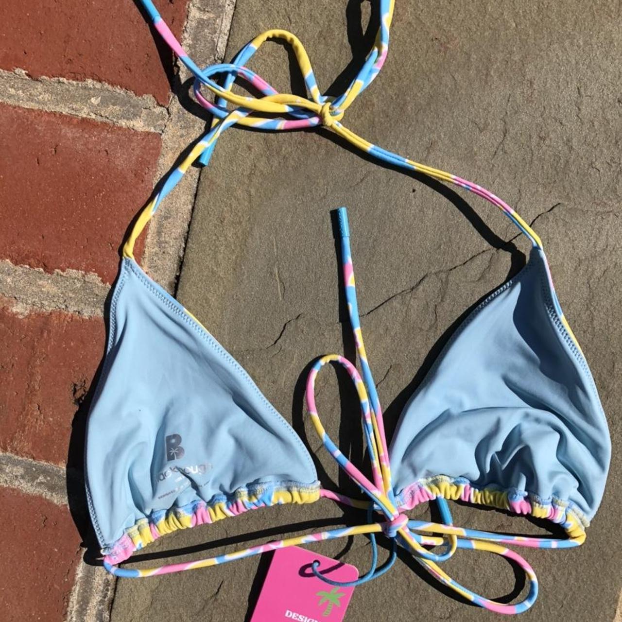 Brand new Blackbough swimwear triangle bikini top.... Depop