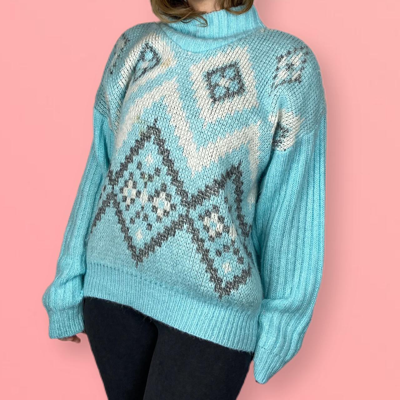 Product Image 3 - Pastel vintage 90s geometric sweater