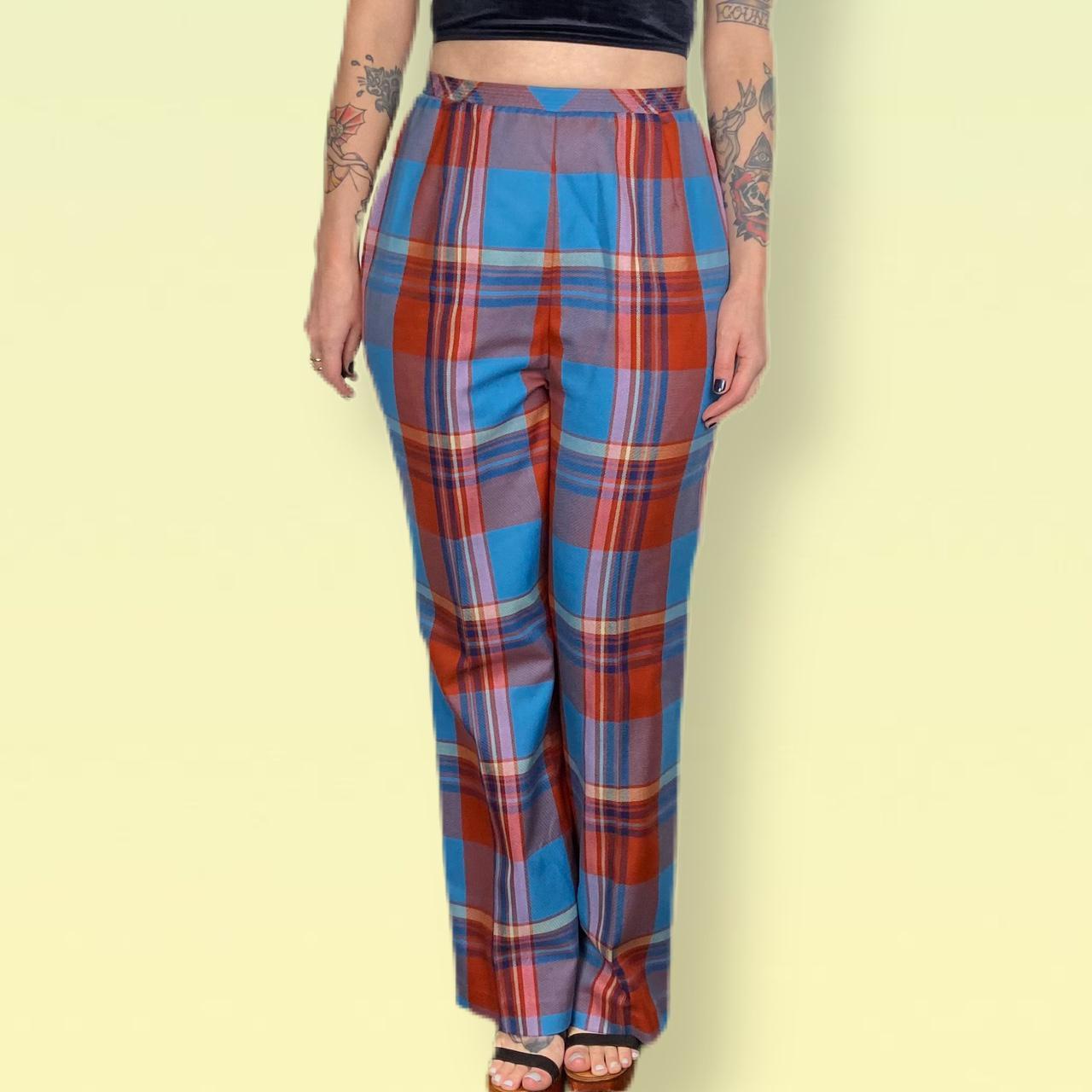 Product Image 4 - Vintage 70s plaid pants in