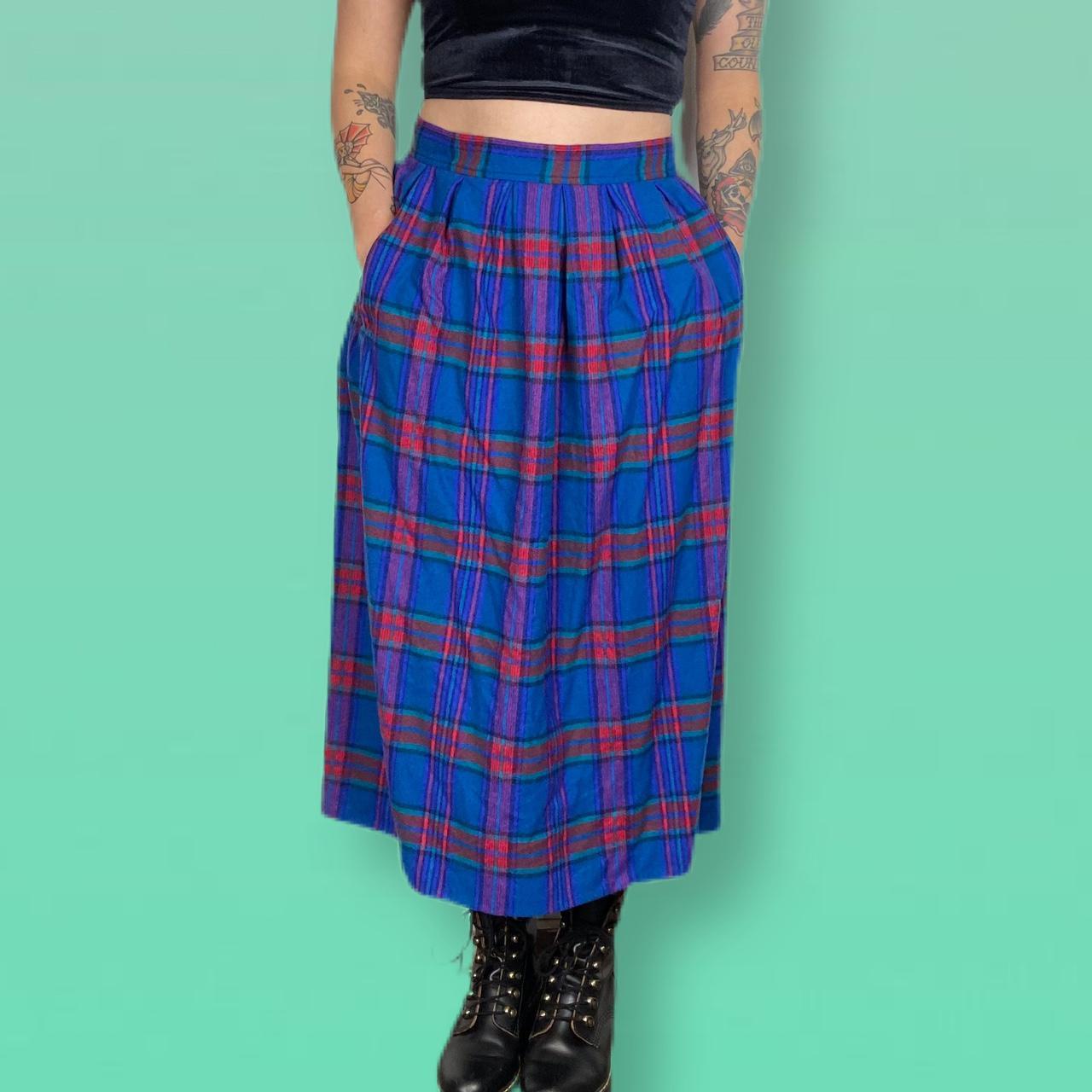 Product Image 3 - Vintage Pendleton plaid wool skirt!