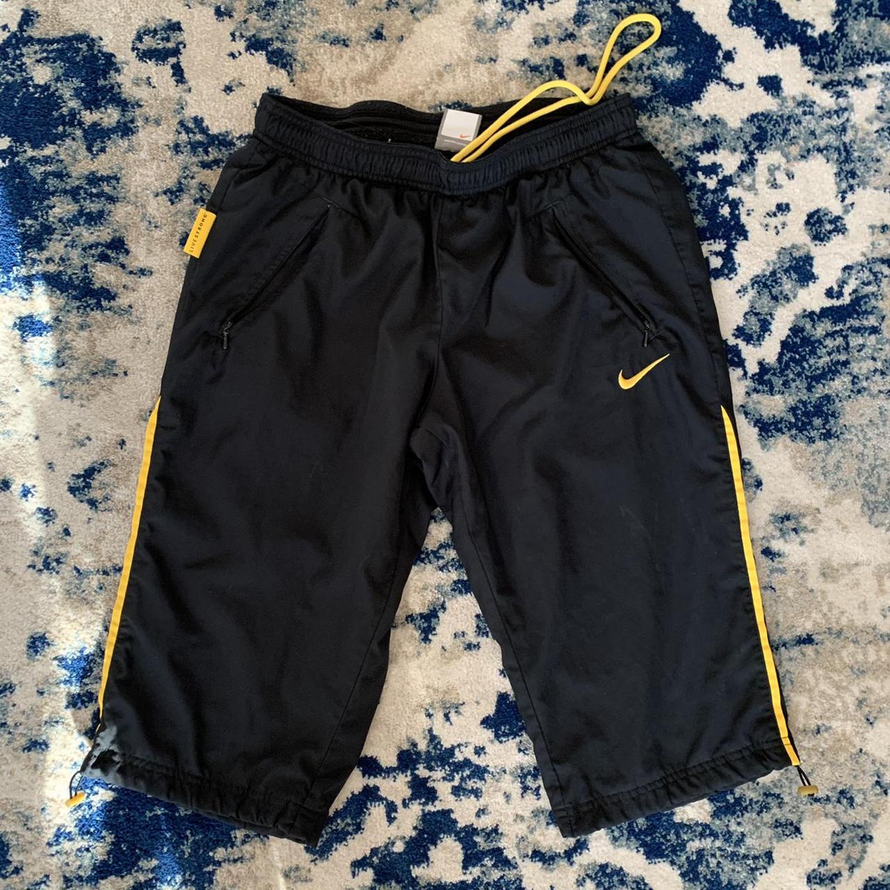 neon yellow nike shorts