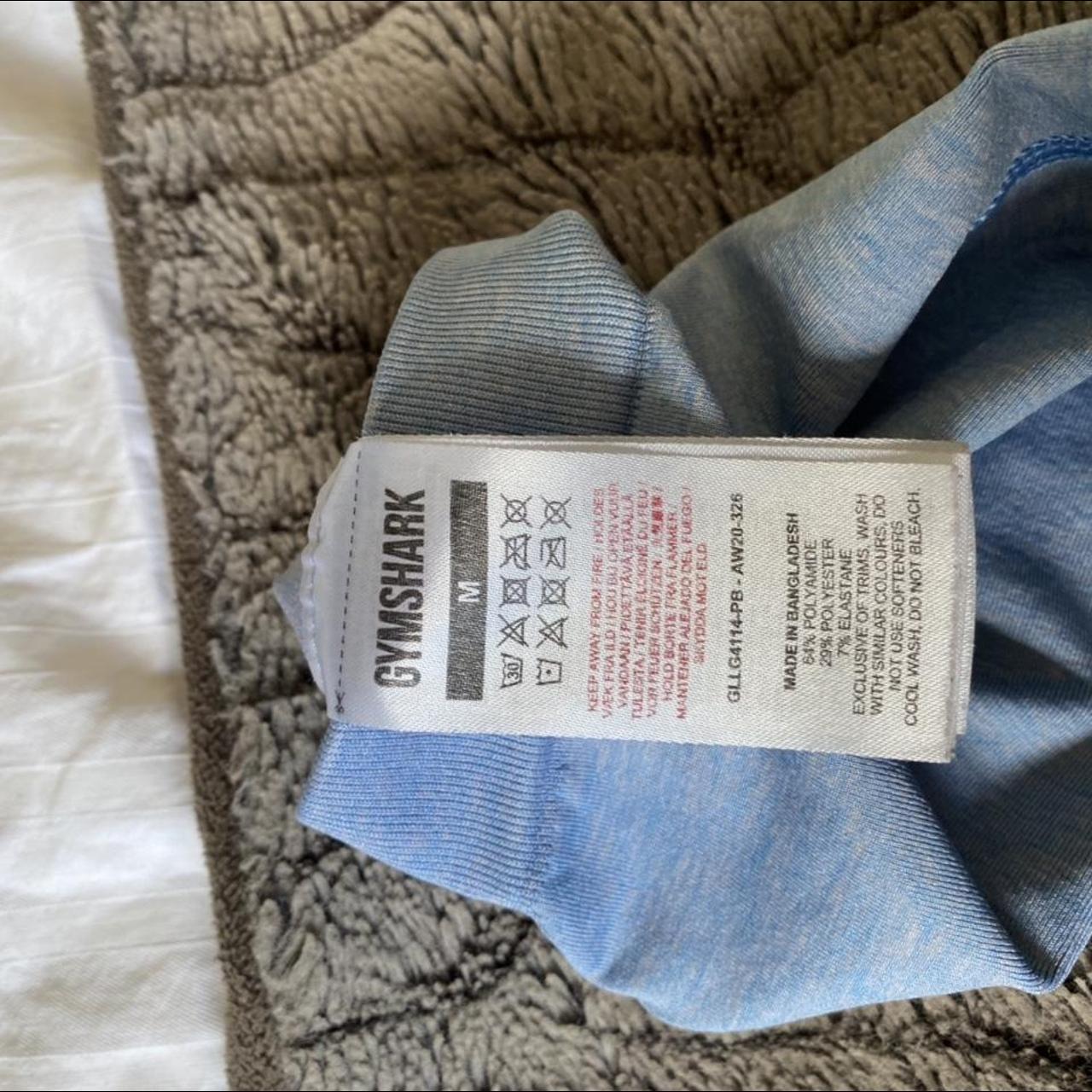 Ladies gymshark baby blue leggings. Amazing... Depop