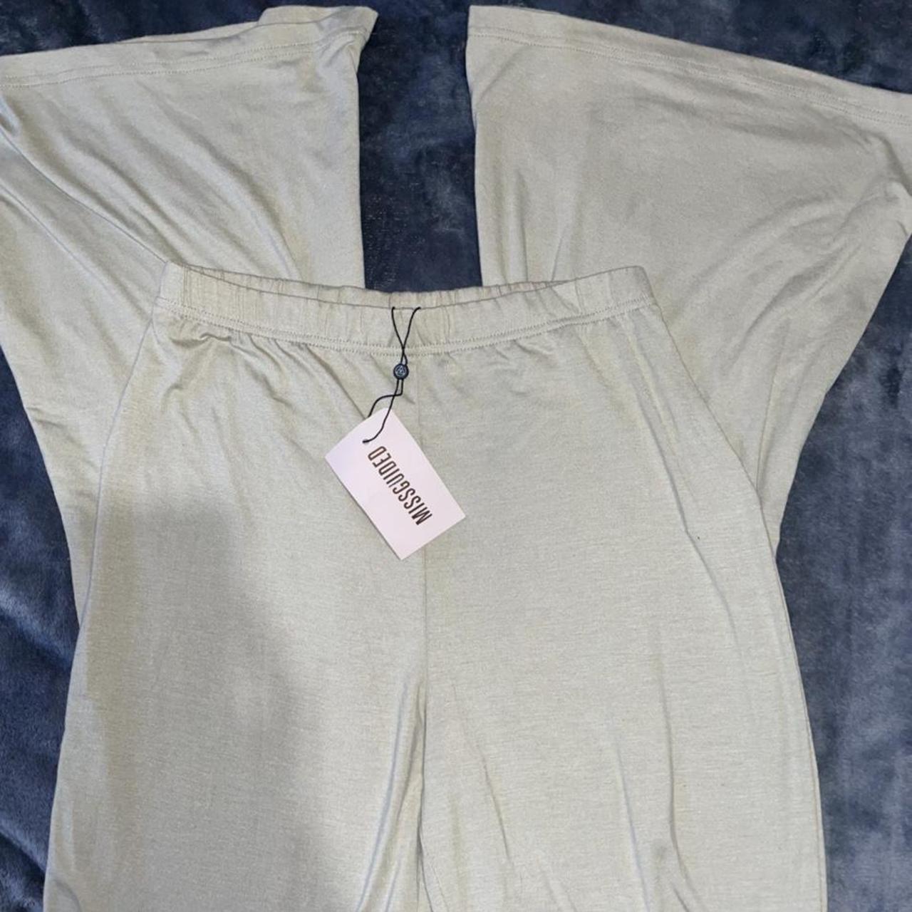 Misguided flares in a size 8 they are true to... Depop