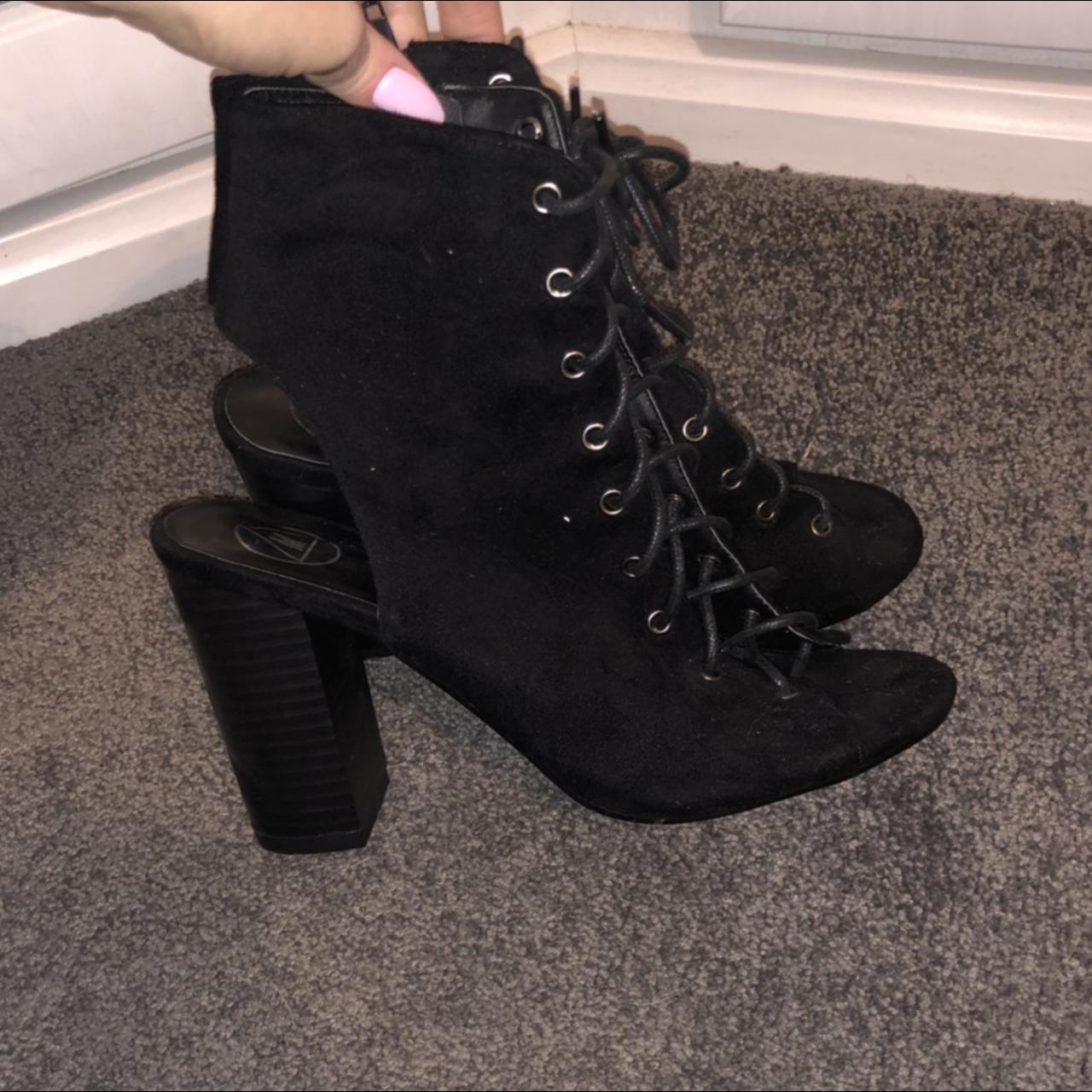 Missguided reflective hot sale heels