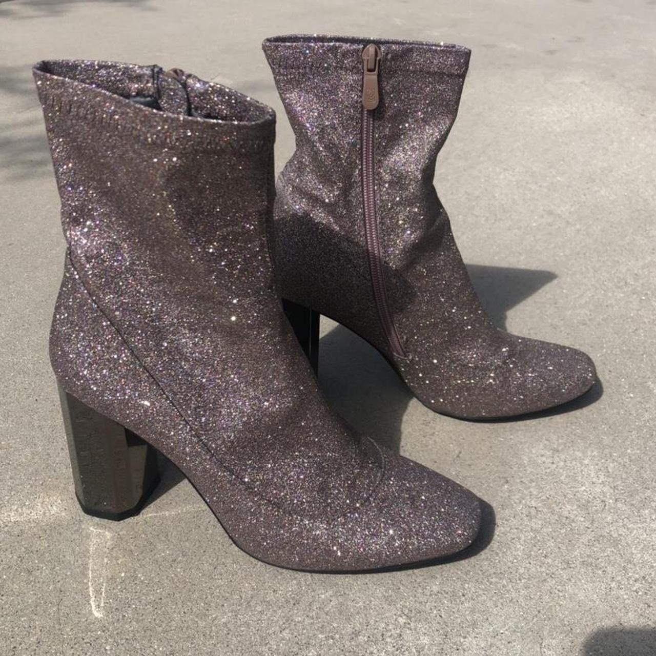 Public desire glitter outlet boots