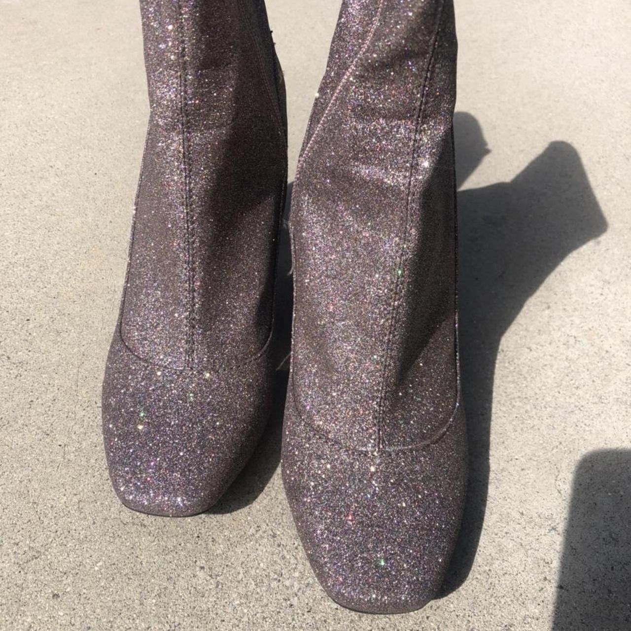 Public desire clearance glitter boots