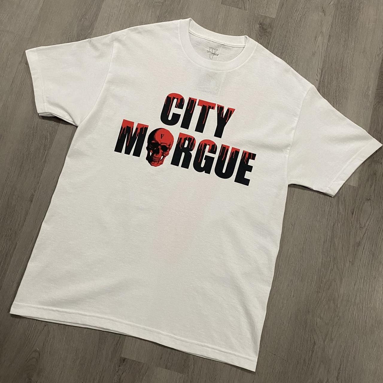 vlone x city morgue tee