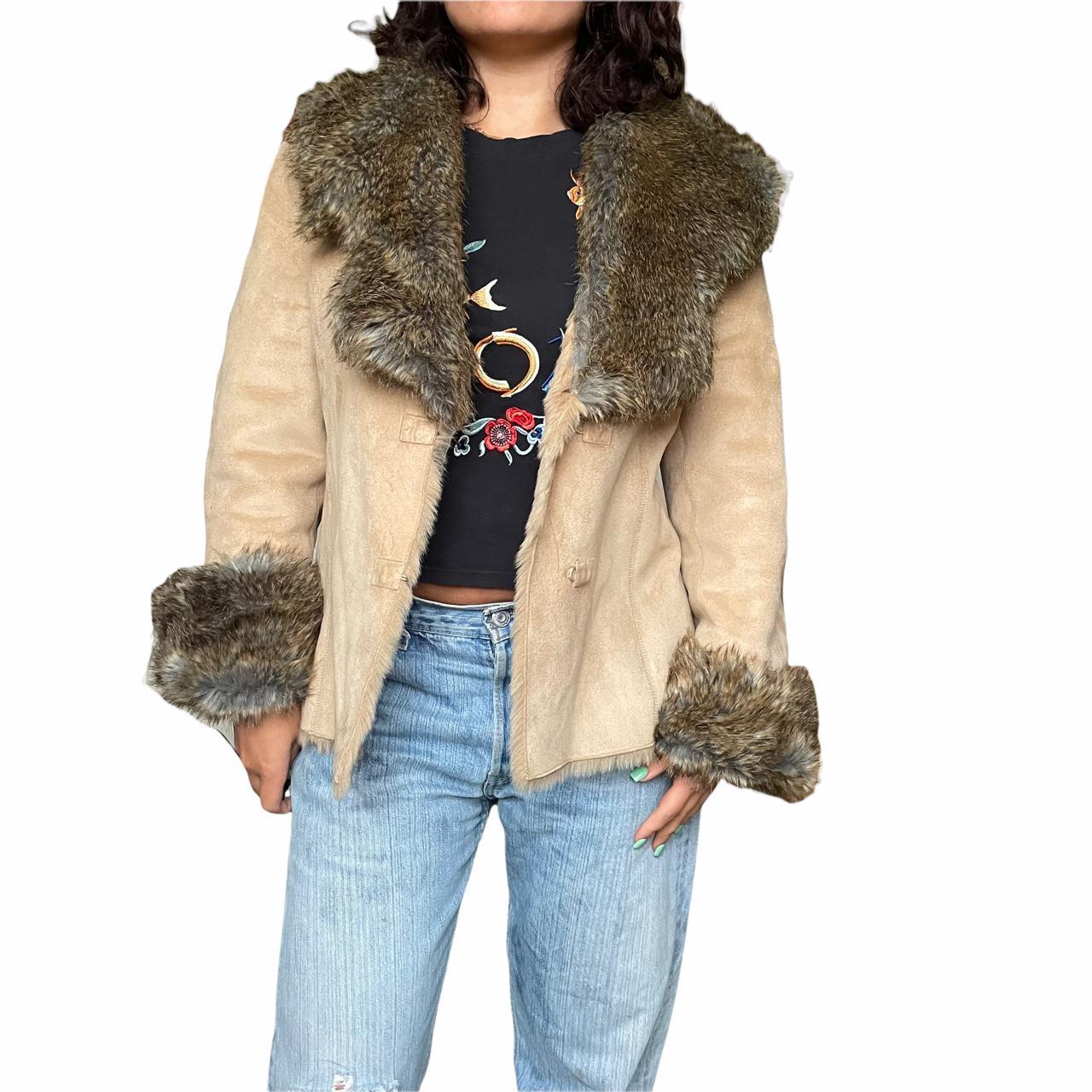 wallis faux suede jacket