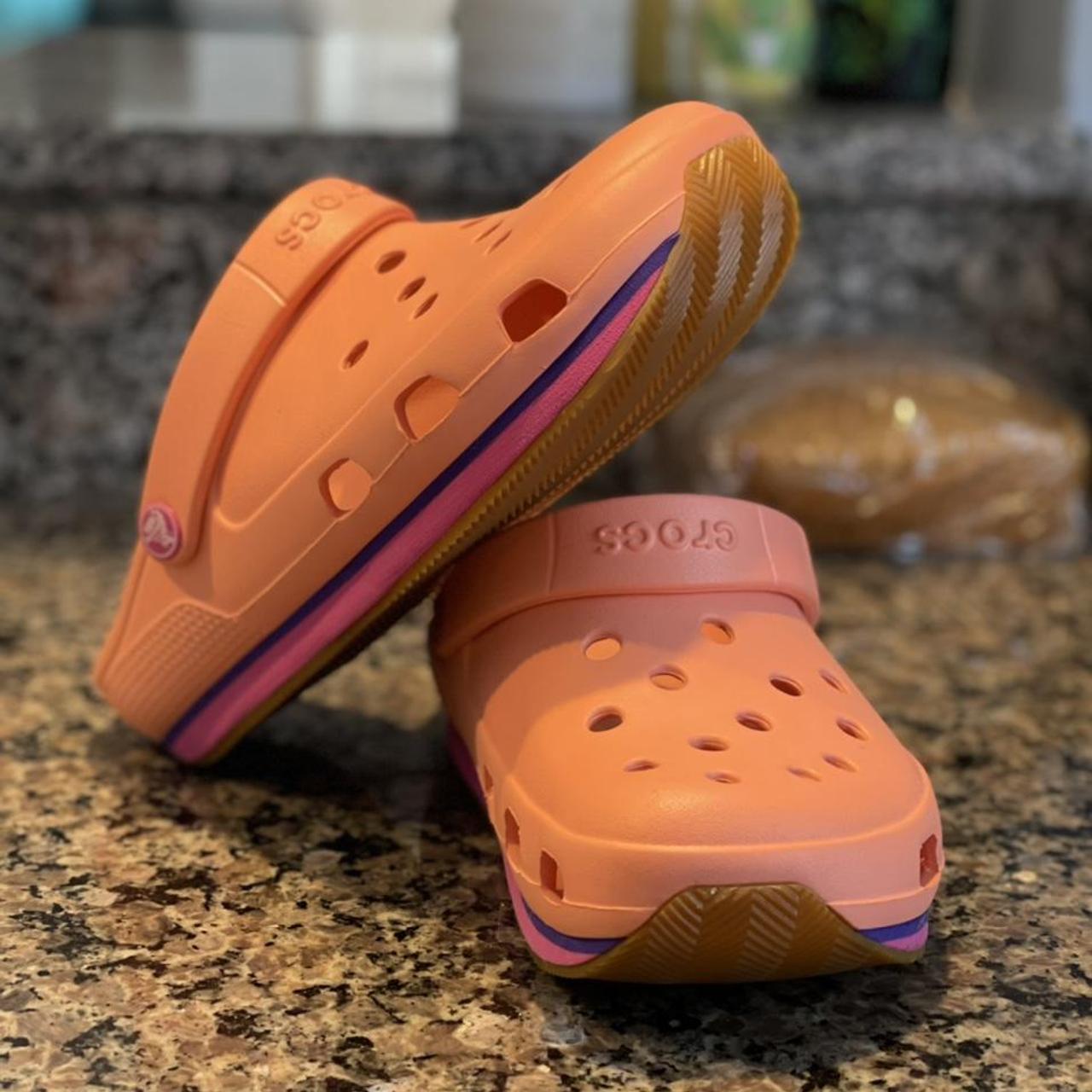 Crocs with rubber soles on sale