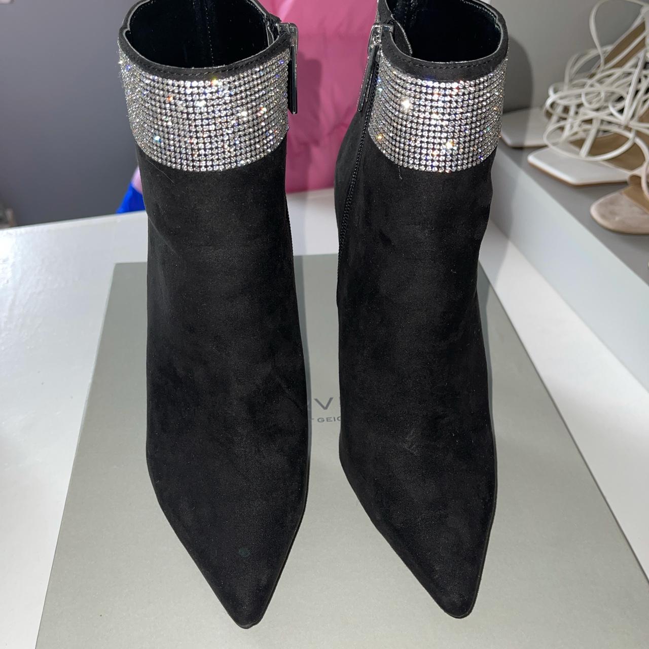 Kurt geiger black suede hot sale boots