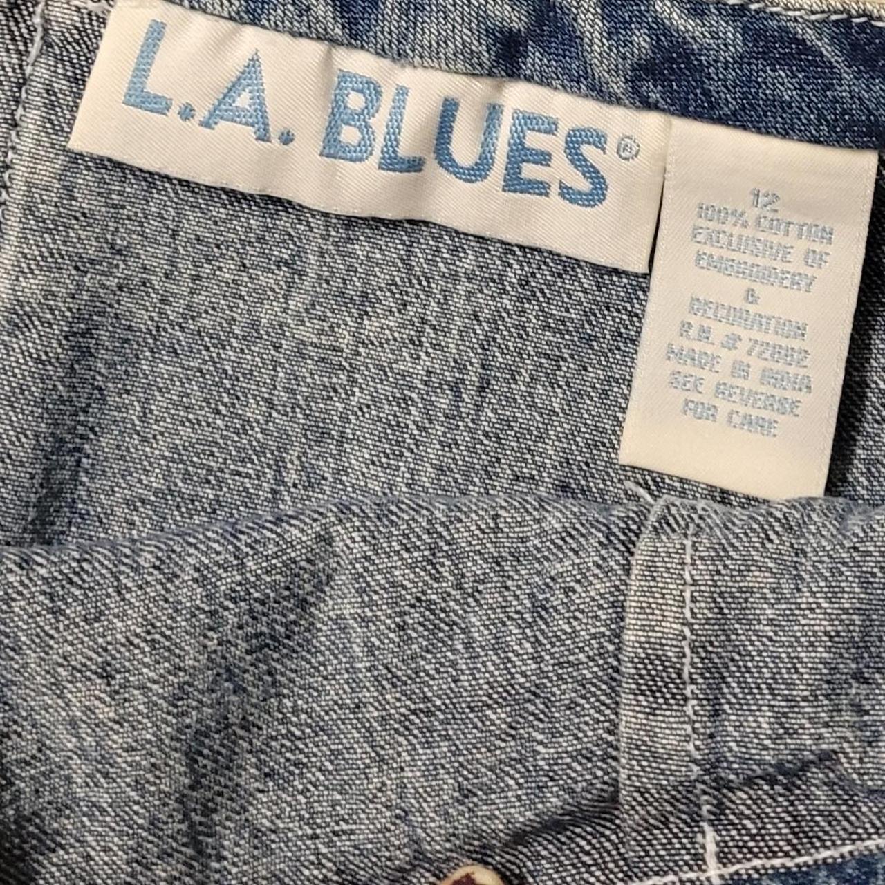 L.A. Blues Women's Blue and Pink Suit (2)