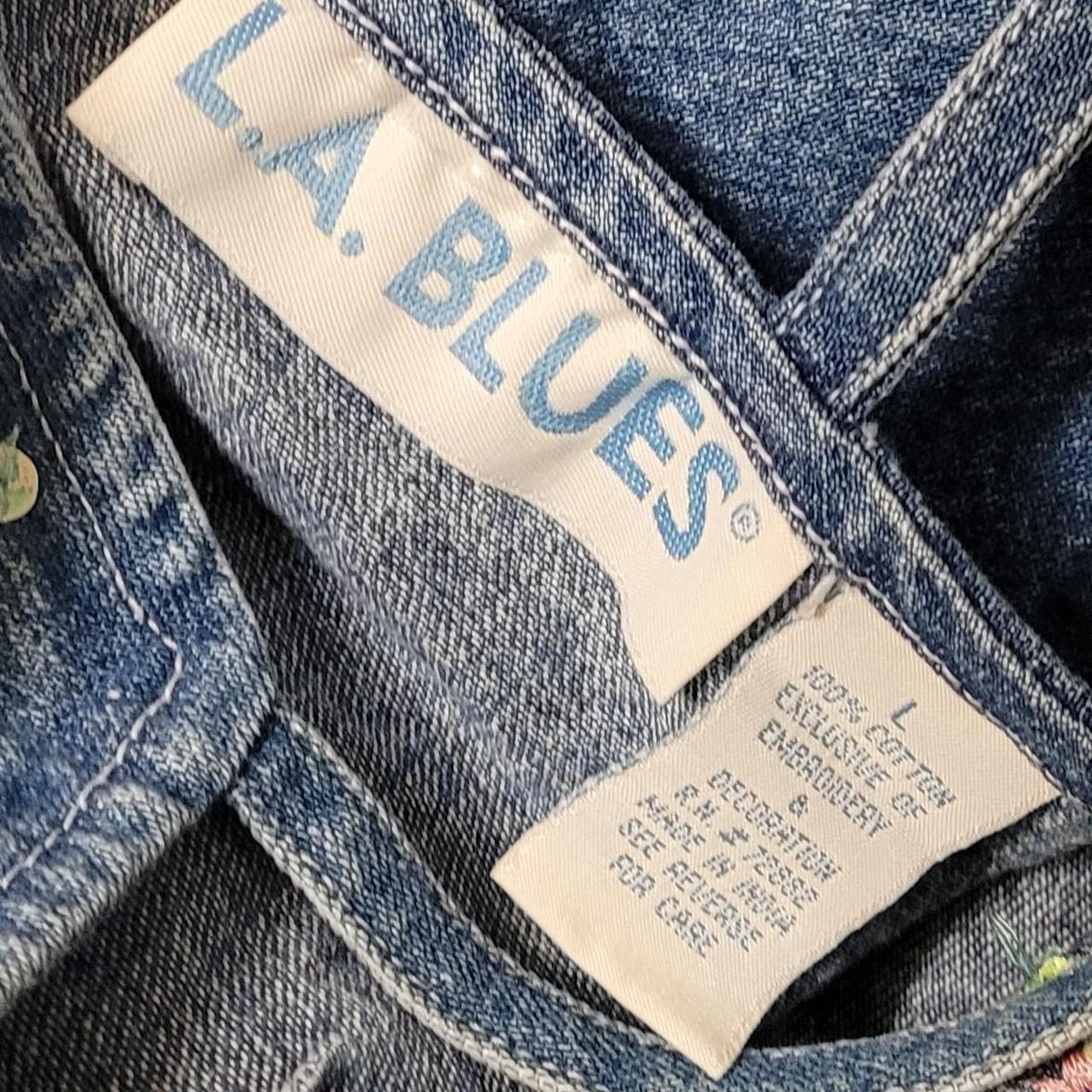 L.A. Blues Women's Blue and Pink Suit (3)