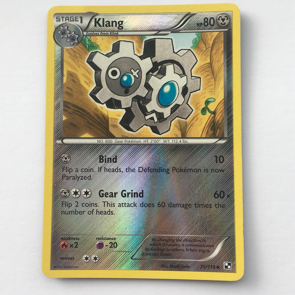 Klang (75/114) (Cracked Ice Holo) (Blister Exclusive) [Black & White